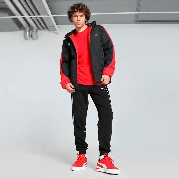Jaqueta masculina Puma FERRARI STYLE REVERSIBLE PADDED preta 62709301 tamanho XS 5/8