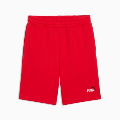 Puma ess 2 color no.1 logo 10" tr herenshorts rood maat l