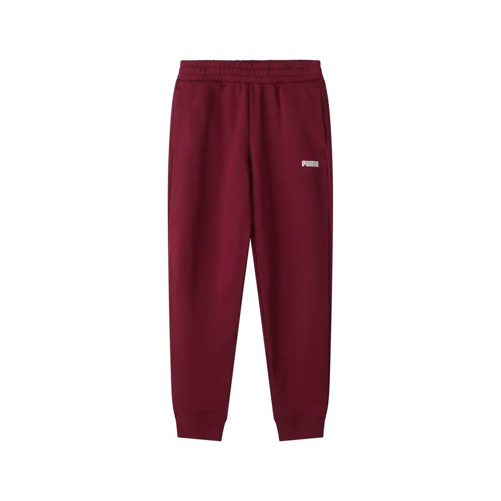 Puma ESS LOGO FL CL women's sweatpants burgundy 68833322 r S