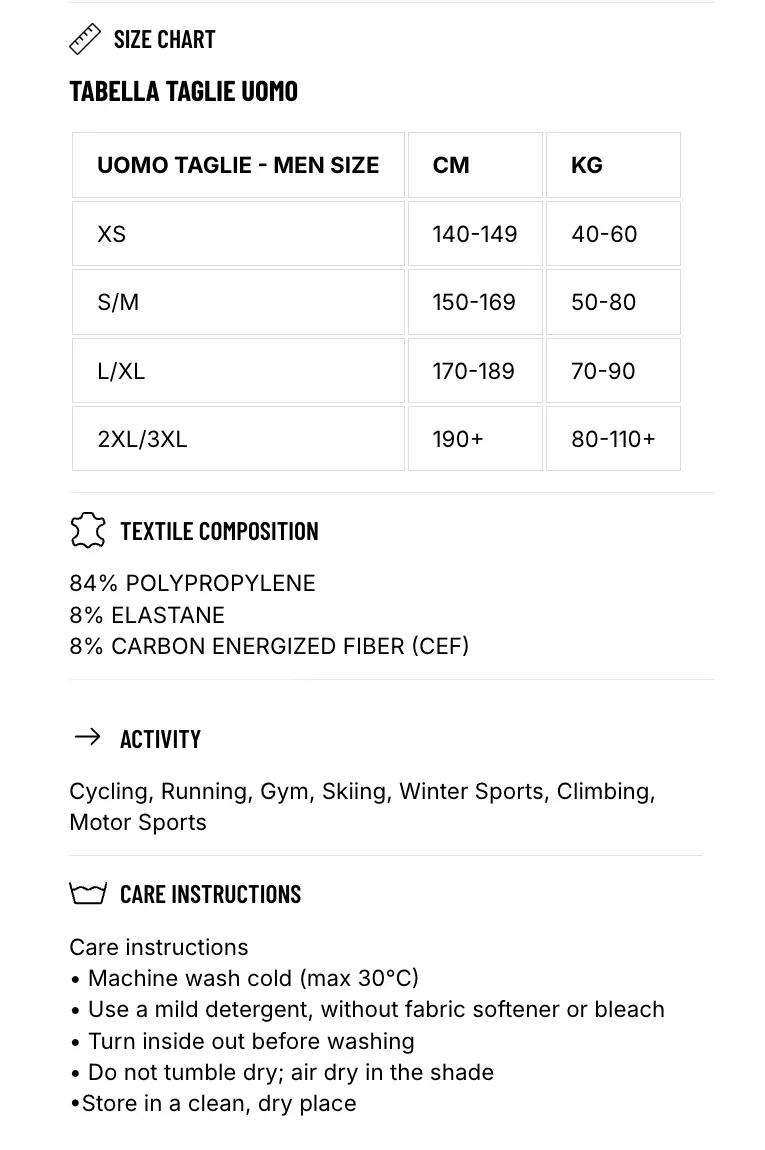 Herren Hero Warm ¾-Länge Technische Hose 3/8