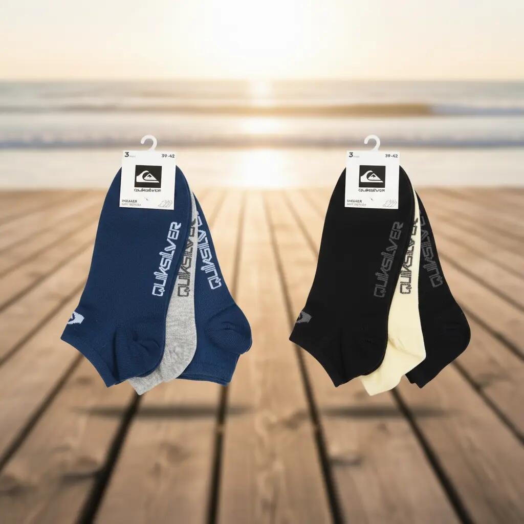 Pack de Meias Homem SNEAKER QUIKSILVER – 6 Pares Desporto 4/7