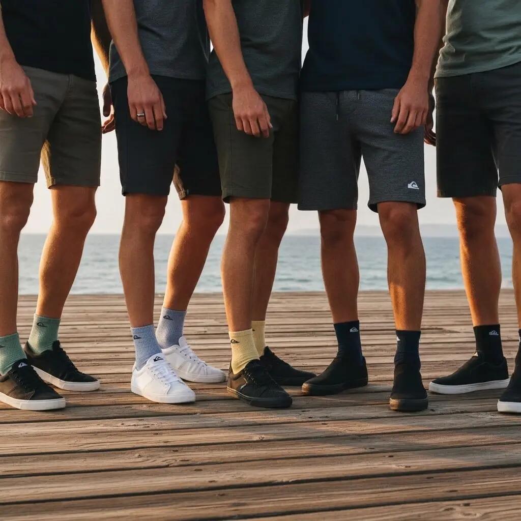 Pack de Meias Homem SNEAKER QUIKSILVER – 6 Pares Desporto 3/7