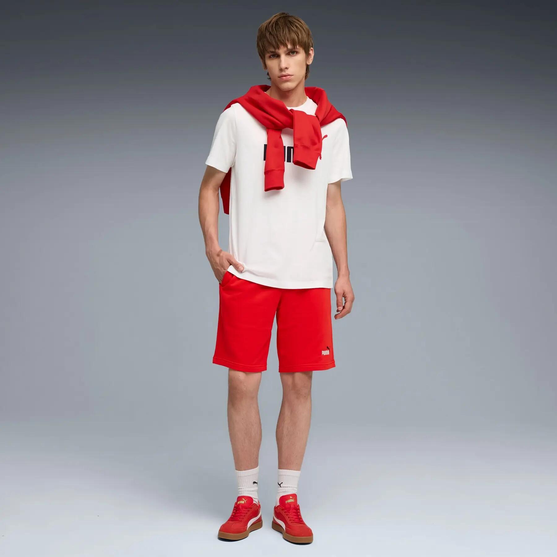 Puma ESS 2 COLOR NO.1 LOGO 10" TR herenshorts rood maat XXL 5/5