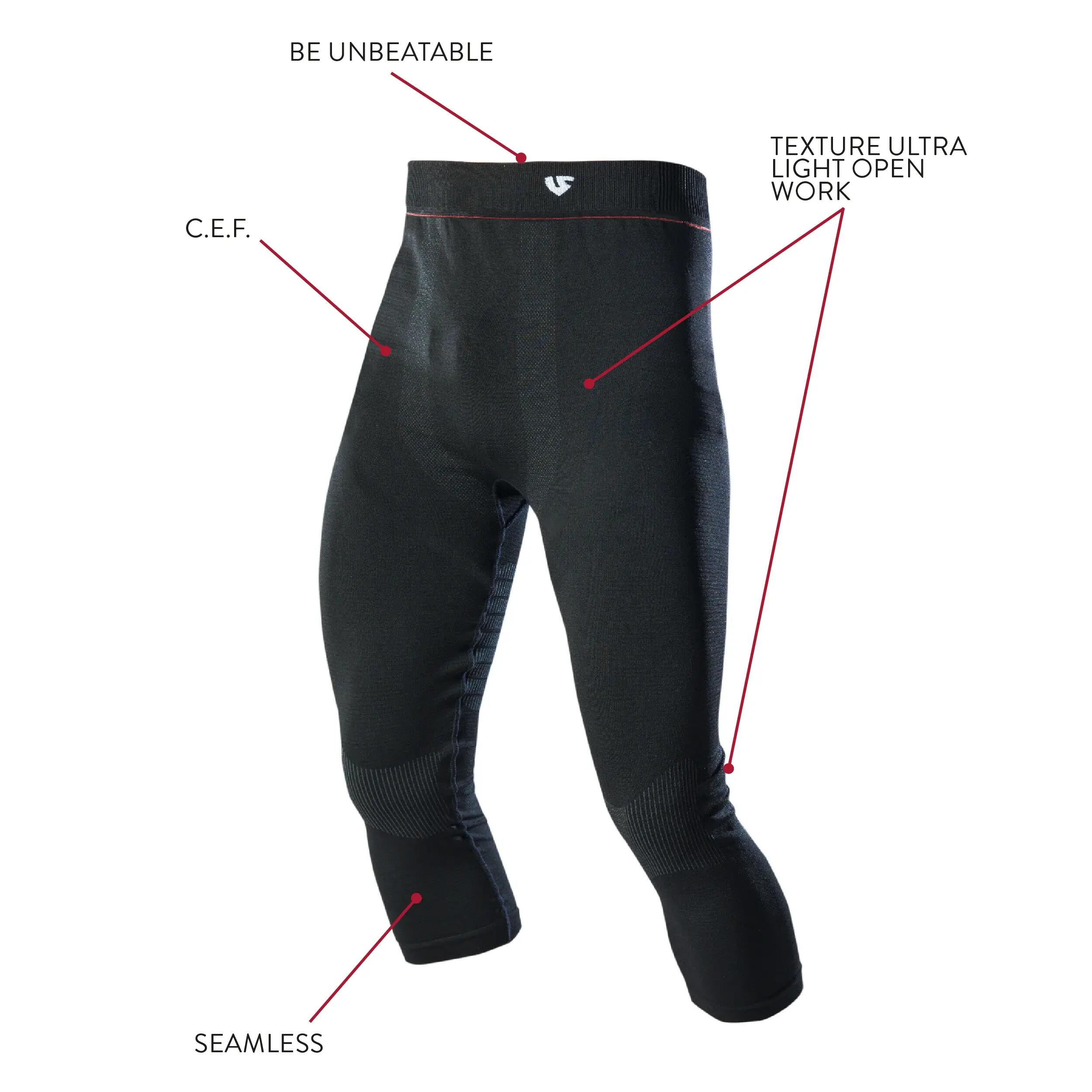 Herren Hero Warm ¾-Länge Technische Hose 2/8