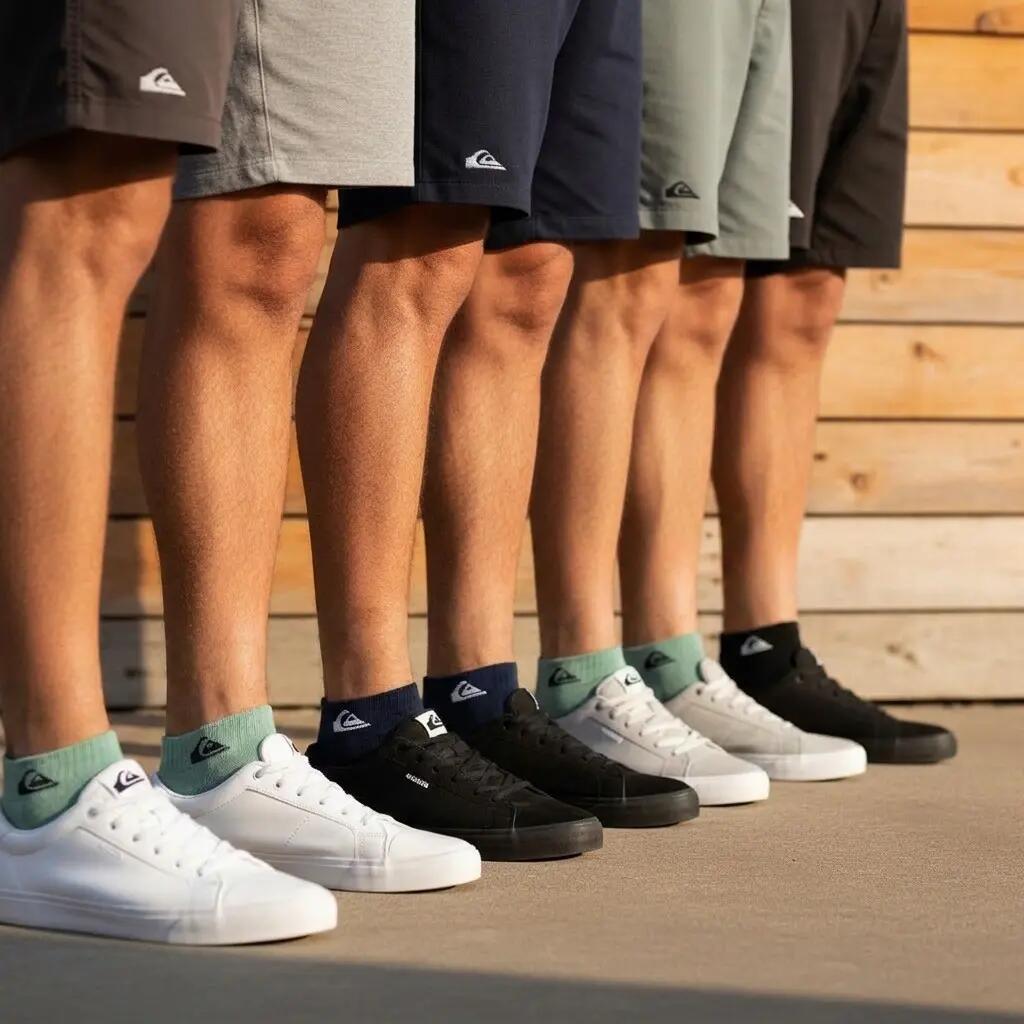 Pack de Meias Homem SNEAKER QUIKSILVER – 6 Pares Desporto 2/7