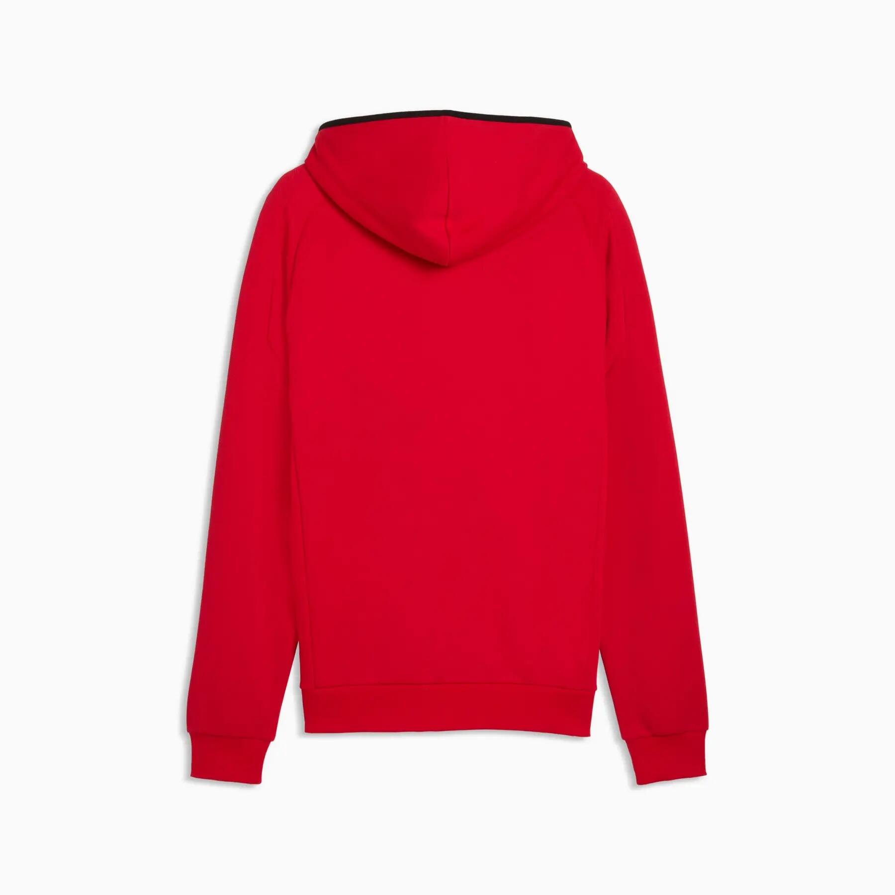 Felpa con cappuccio da uomo Puma FERRARI HDD PM1 rossa, taglia S 2/5