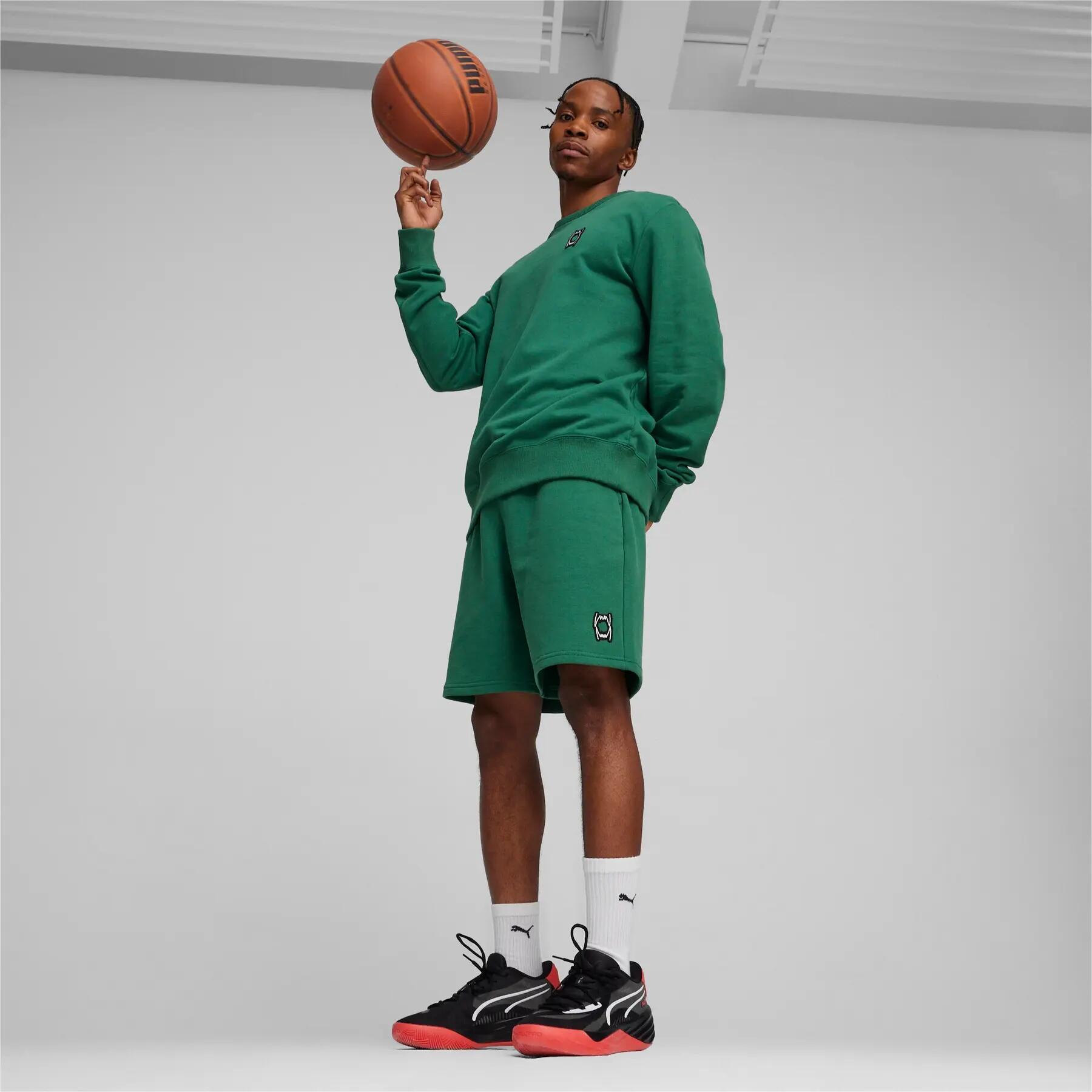 Puma PIVOT herenshorts groen maat M 6/8