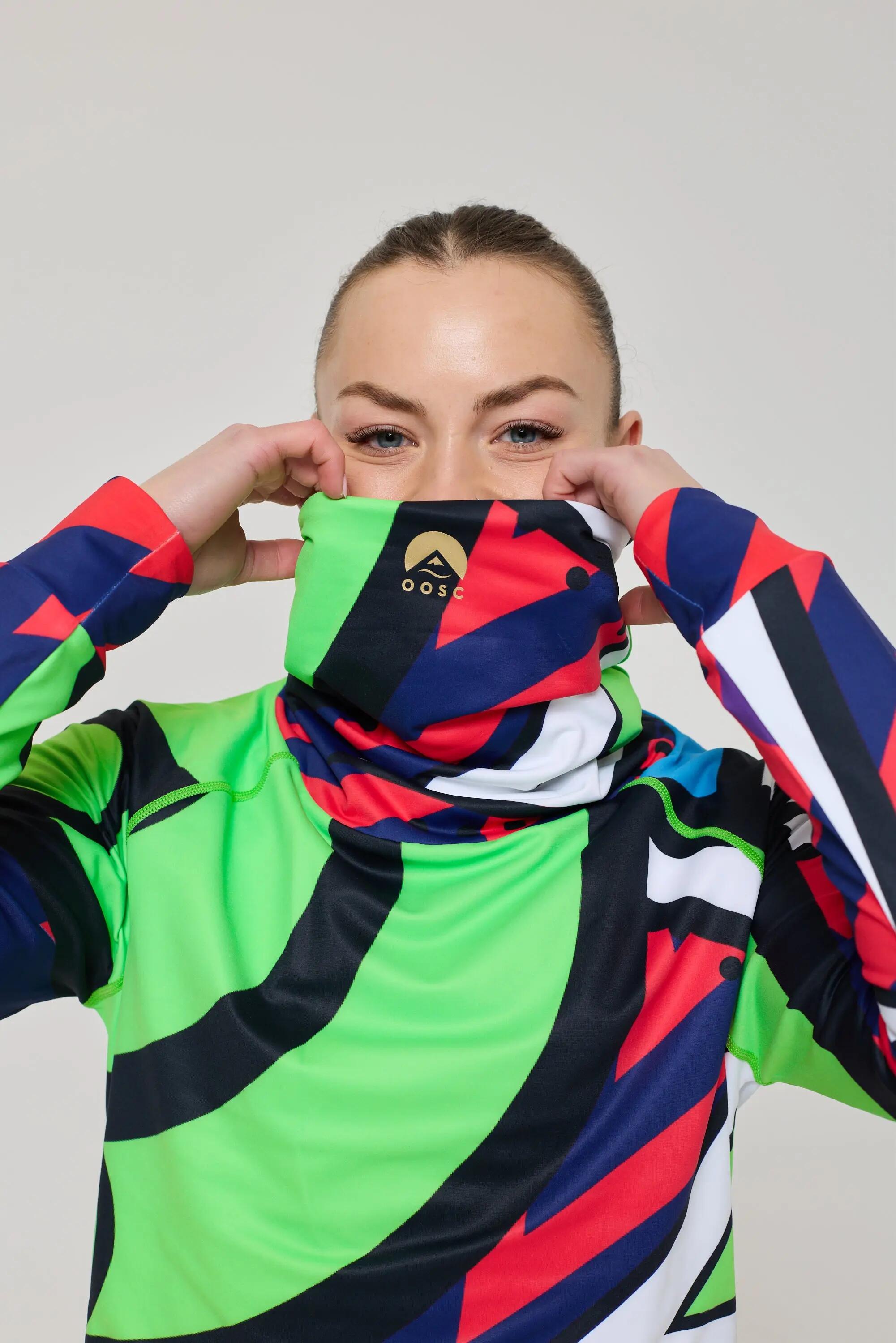 Fresh Prince X Damen Baselayer-Oberteil mit hohem Kragen 5/5