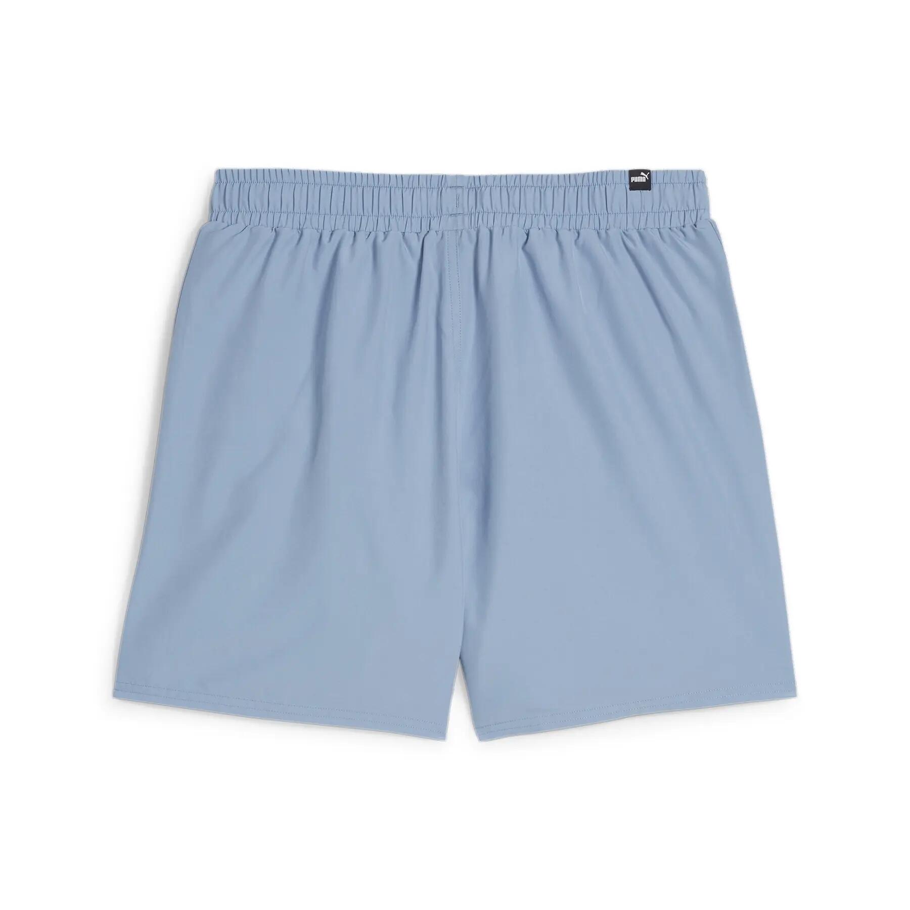 Puma ESS+ TAPE WOVEN herenshorts blauw maat L 2/3
