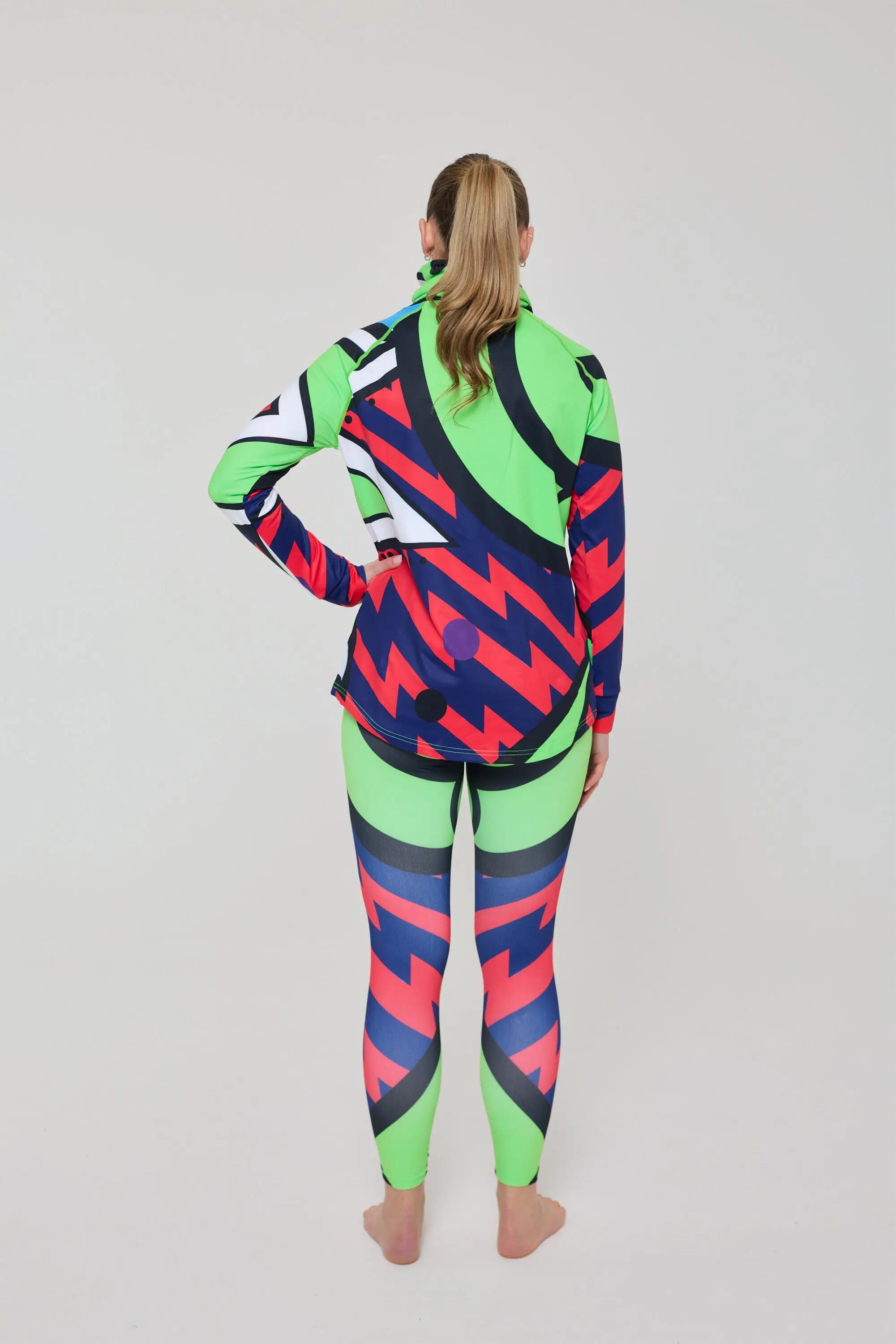Fresh Prince X Damen Baselayer-Oberteil mit hohem Kragen 4/5