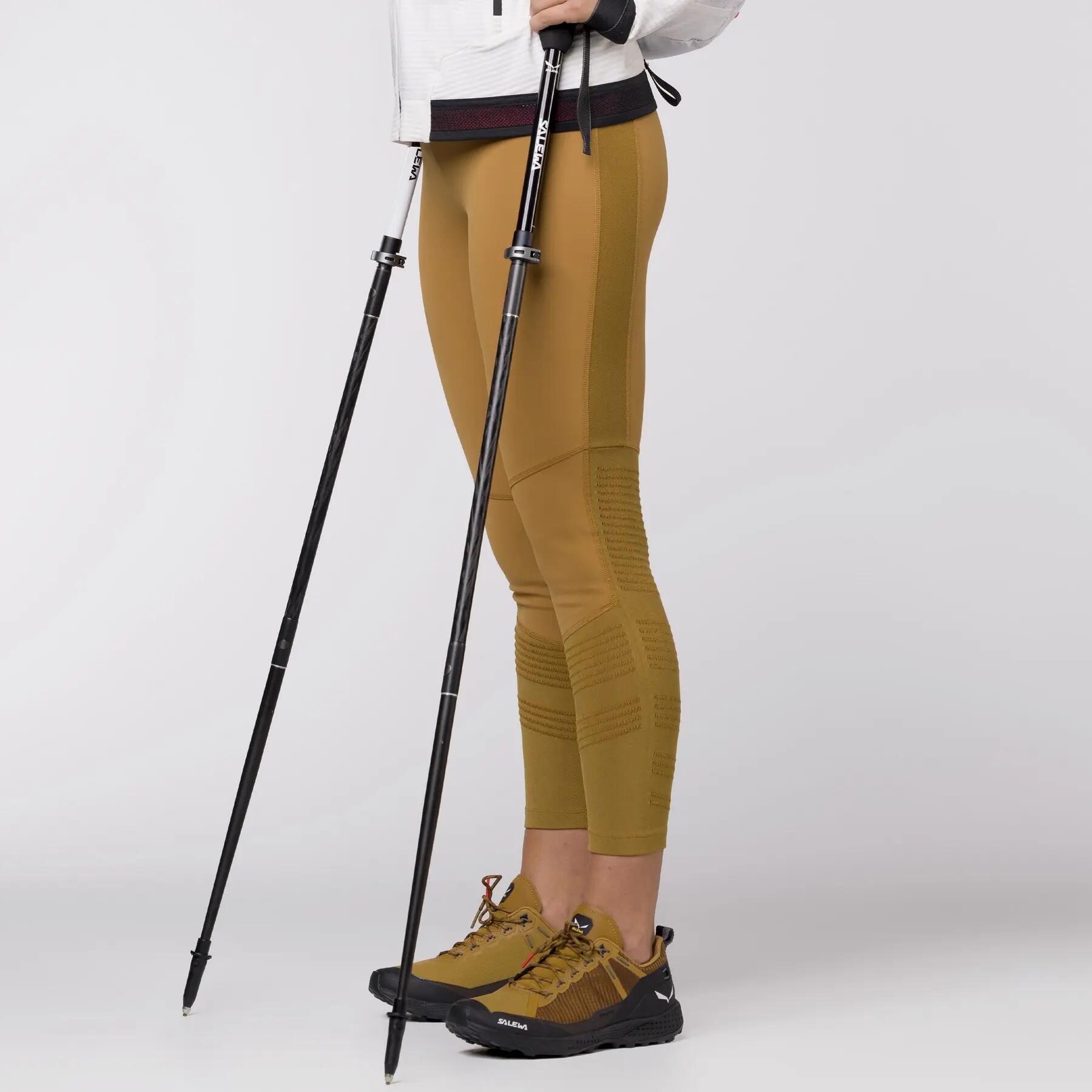Leggings femininas Salewa PEDROC DRY RESP marrom 00-0000028323_7020 tamanho XS/S 5/5