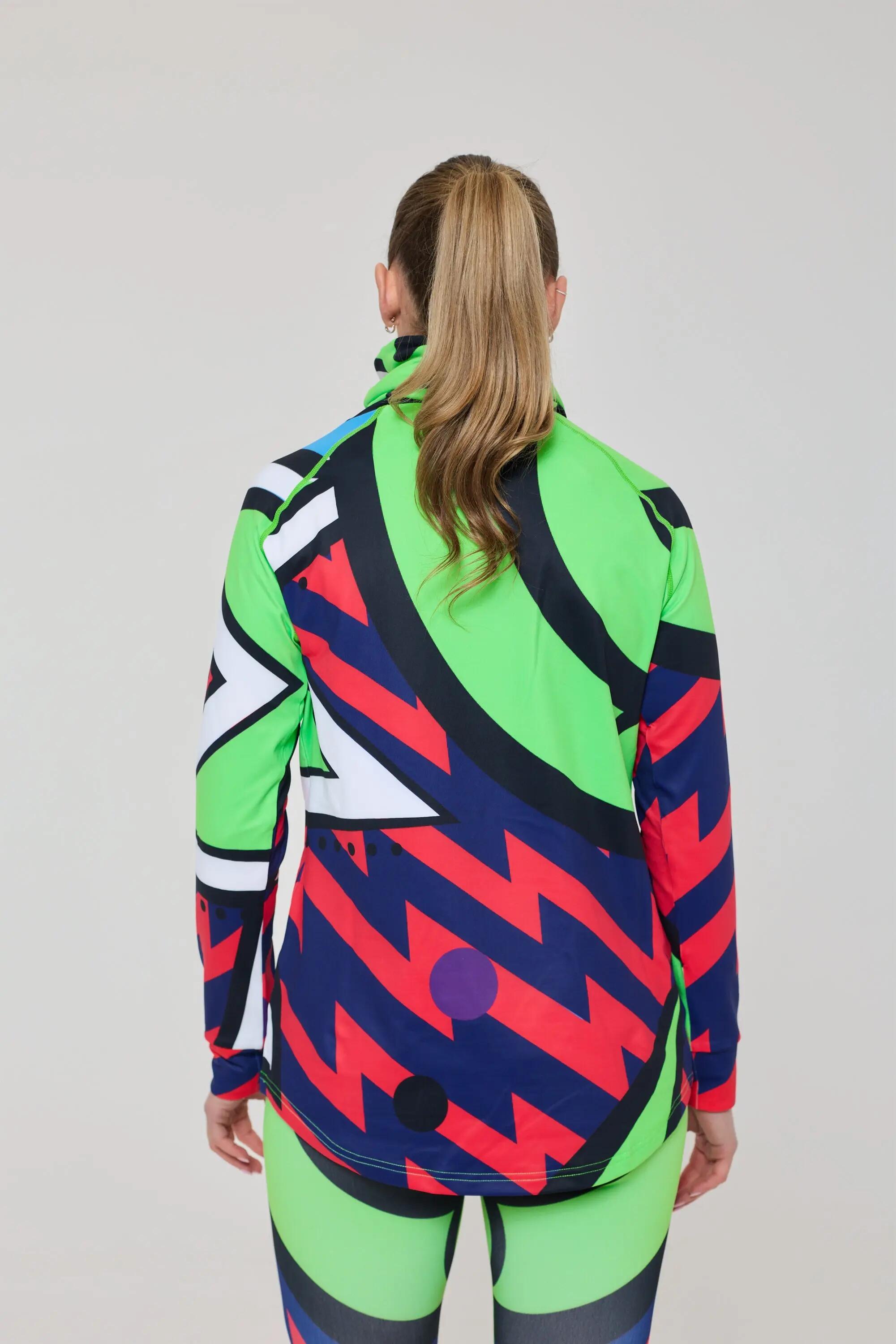 Fresh Prince X Damen Baselayer-Oberteil mit hohem Kragen 2/5