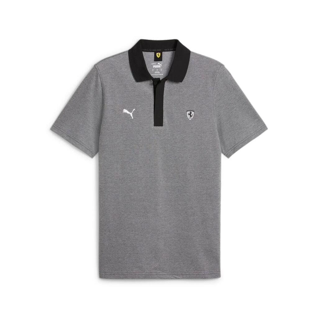 Men's polo shirt Puma FERRARI STYLE 2 TONE gray 62382701 r M