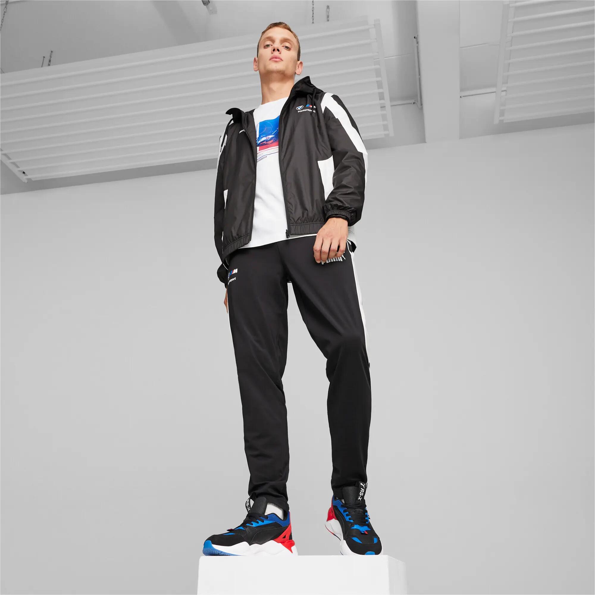 Chaqueta con capucha para hombre Puma BMW MMS WOVEN negra 62517401 r M 4/8