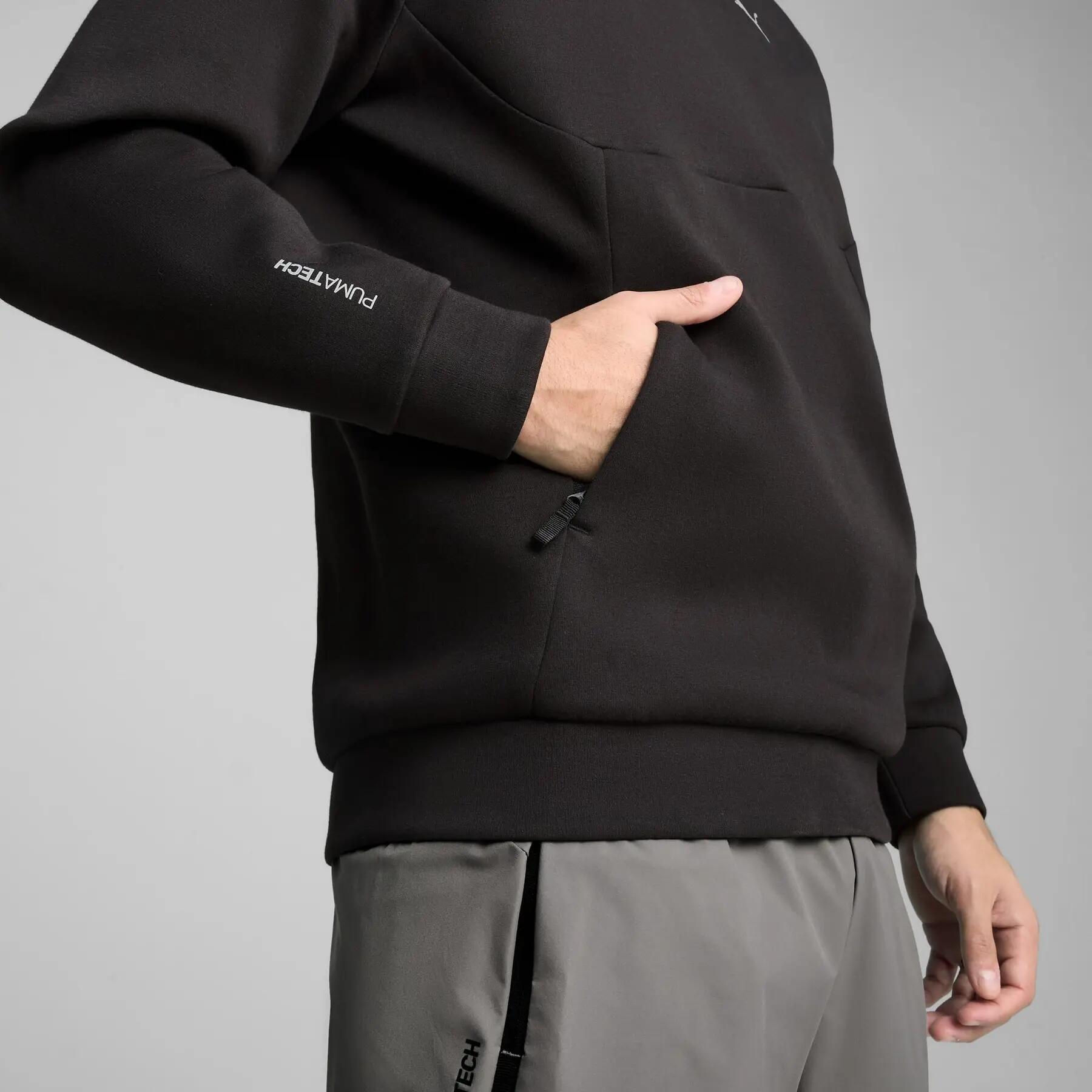 Moletom com capuz masculino Puma PUMATECH GRAPHIC RELAXED DK, tamanho G 4/7