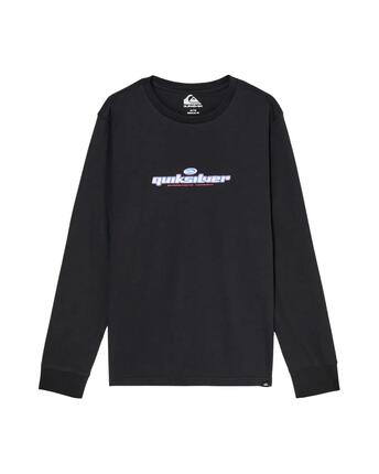 T-shirt manches longues SLACKER Noir Garçon