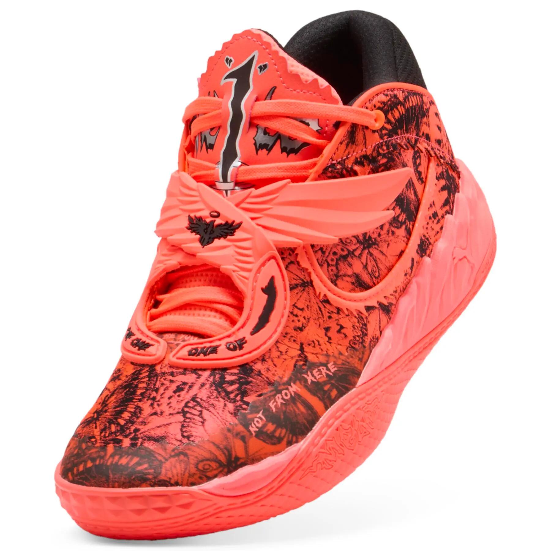 Tênis de basquete masculino Puma MB.05 FLUTTER 31279301 tamanho 42 5/8