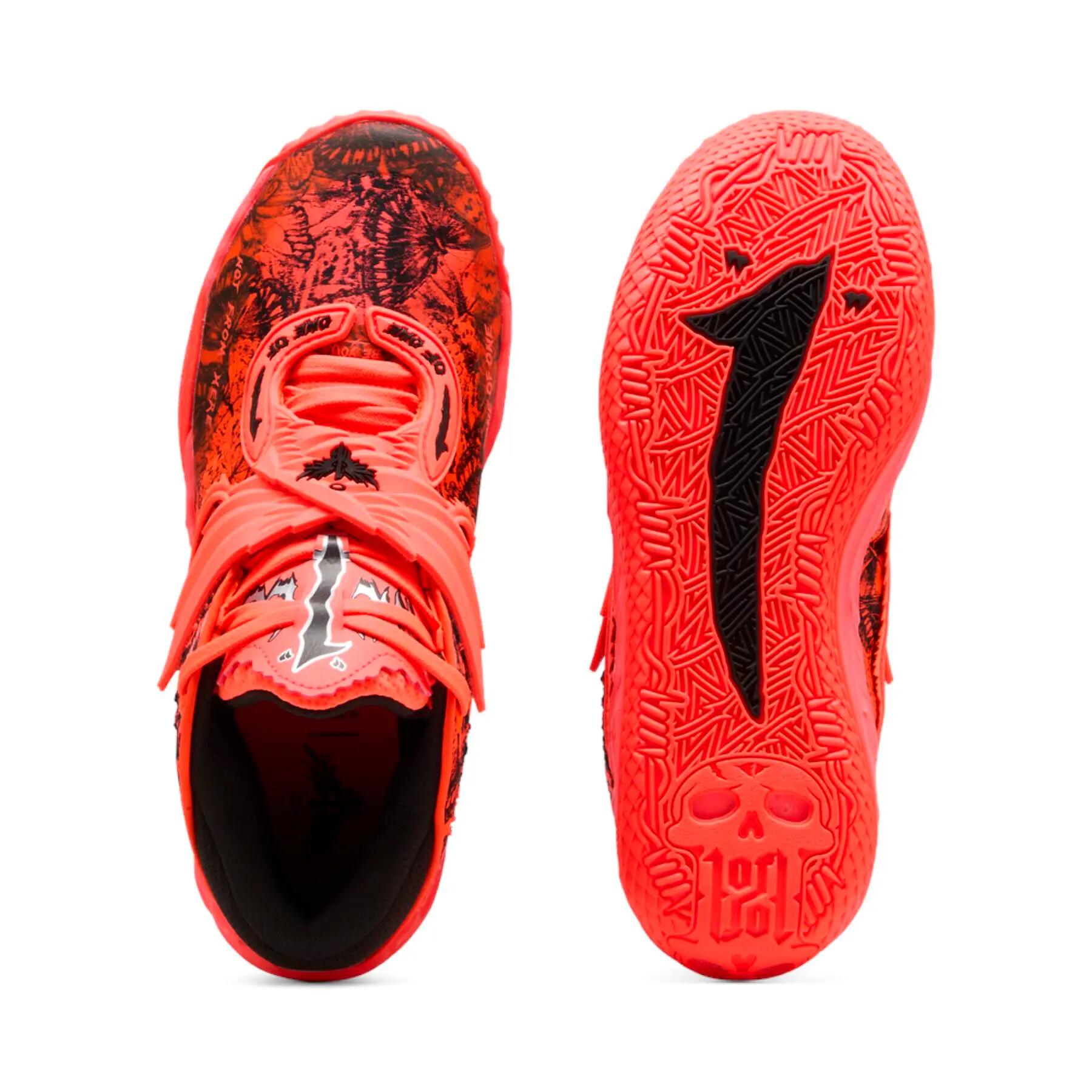 Tênis de basquete masculino Puma MB.05 FLUTTER 31279301 tamanho 42 3/8