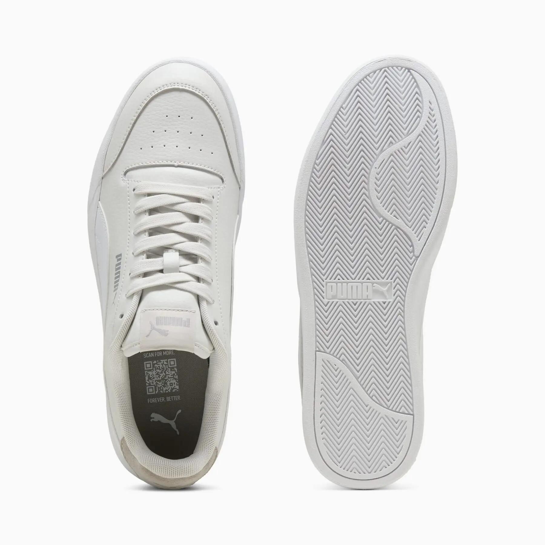 Tênis esportivo masculino Puma SHUFFLE bege 30966840 tamanho 44 3/7