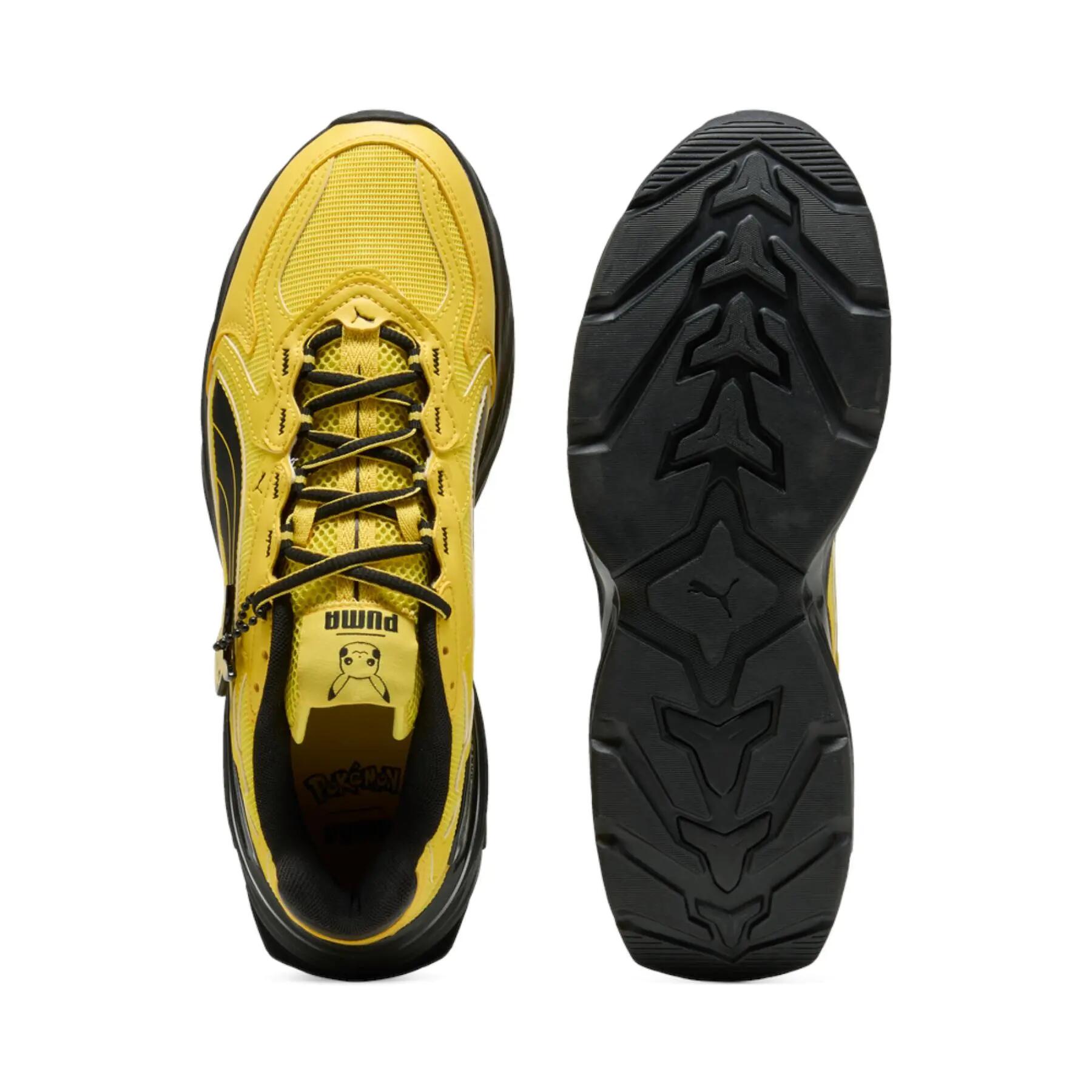 Tênis esportivo unissex Puma FADE NITRO PIKACHU amarelo 40810501 tamanho 38 3/7