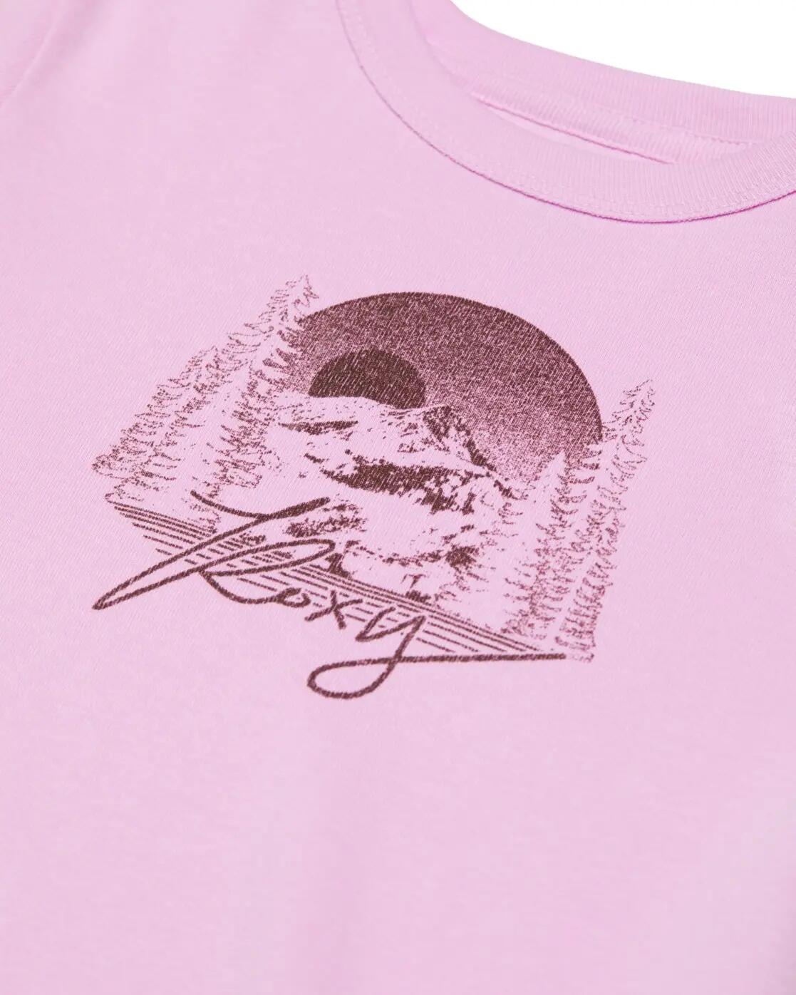 Top ajustado de manga larga BEACH ALWAYS Rosa Niña 3/4
