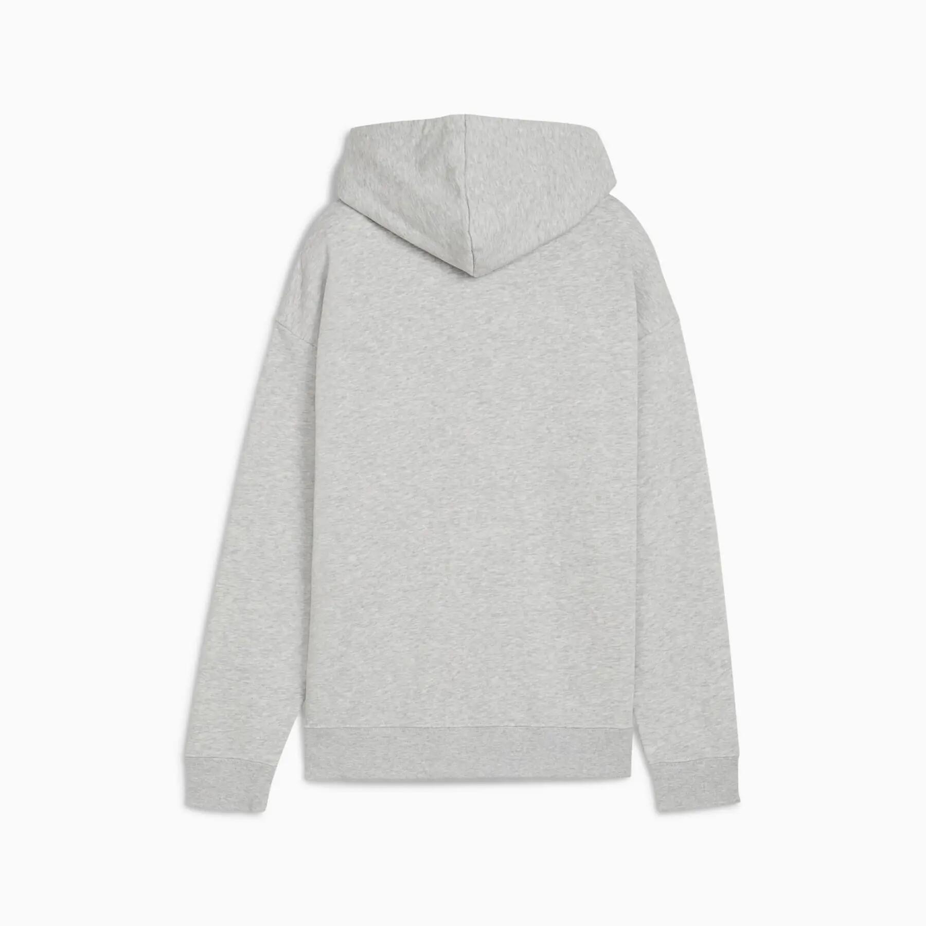 Felpa con cappuccio da donna Puma ESS SMALL LOGO FZ TR 2/2