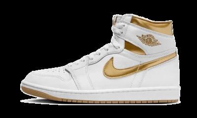 Scarpe - air jordan 1 retro high og - oro metallico