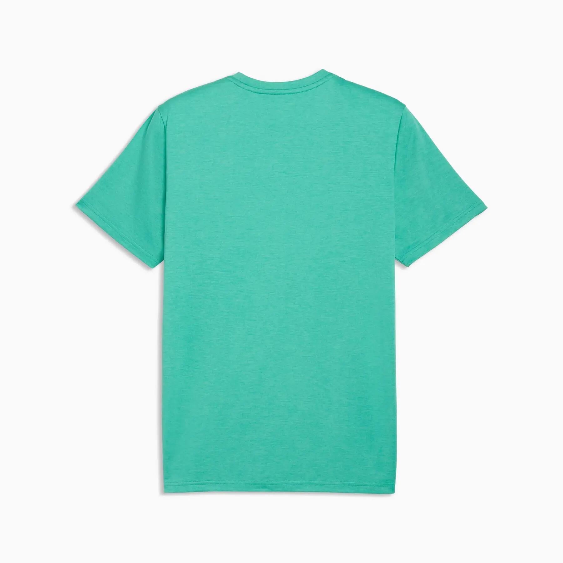 Puma TAD ESSENTIALS HEATHER CAT heren T-shirt groen 52592040 r XXL 2/2