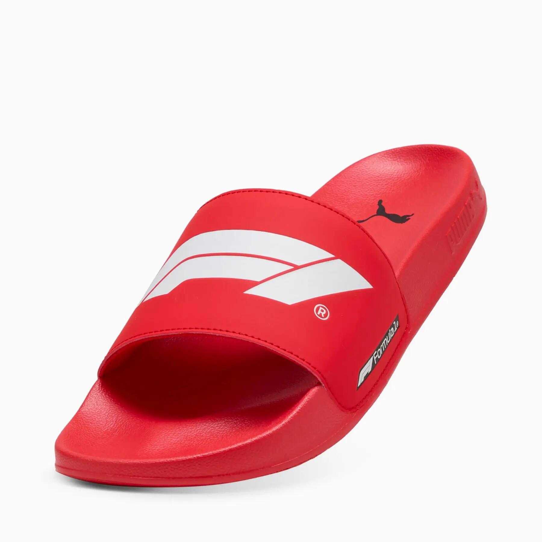 Chinelo unissex Puma F1 LEADCAT 2.0 LOGO vermelho 30884602 tamanho 47 5/6