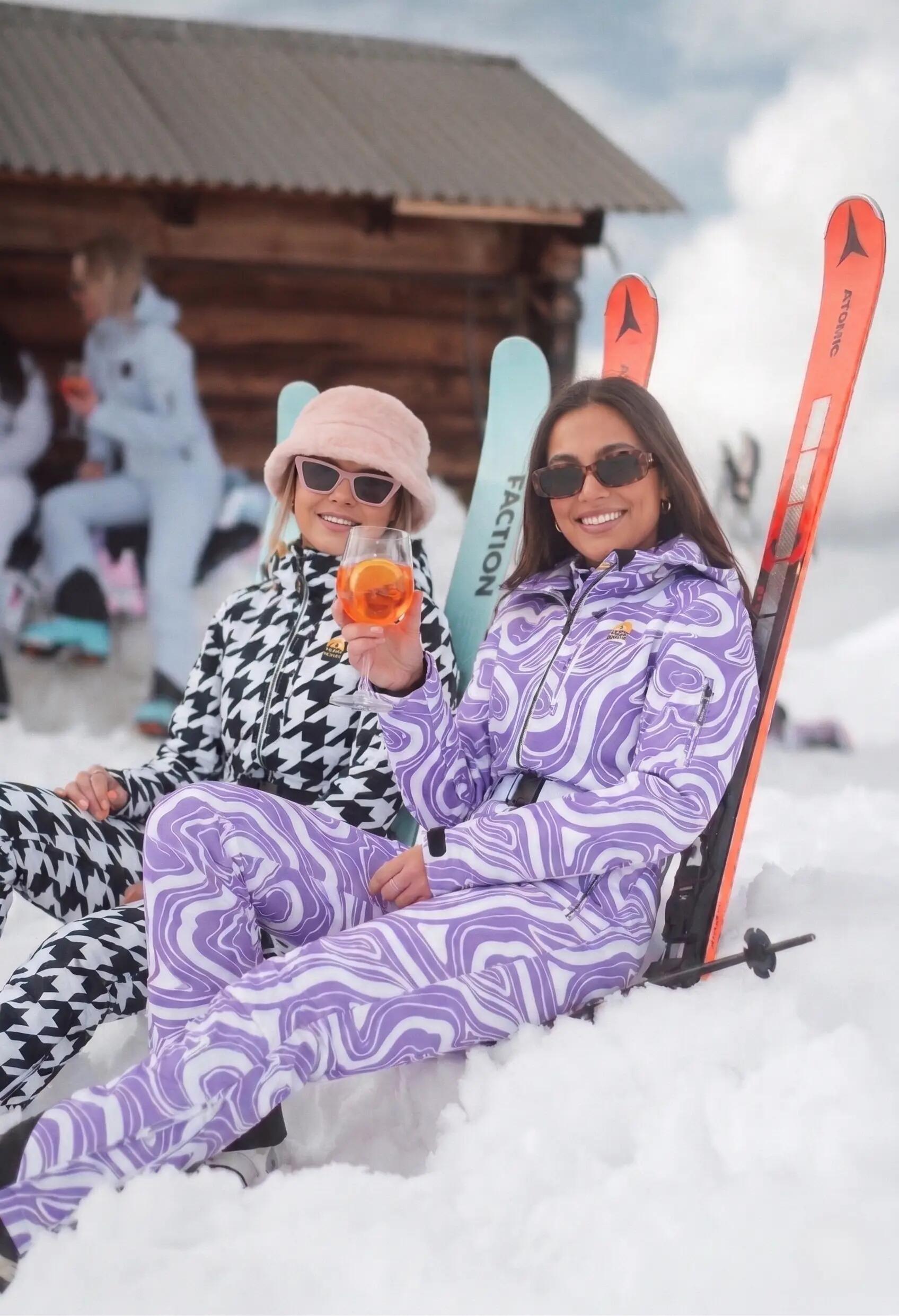 Chic skipak - Paarse werveling 2/12