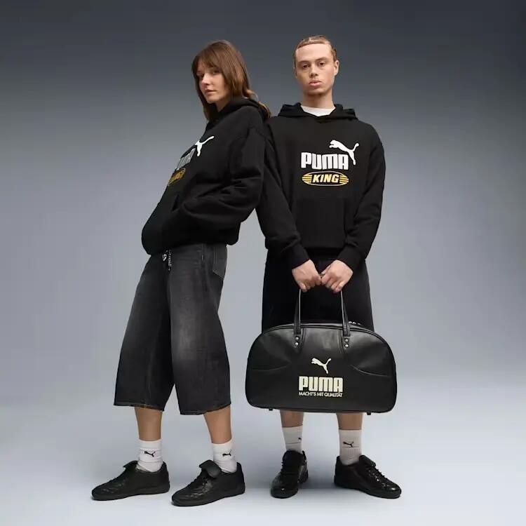 Felpa da uomo Puma FUTURE ARCHIVE KING RELAXED nera, taglia S 5/5