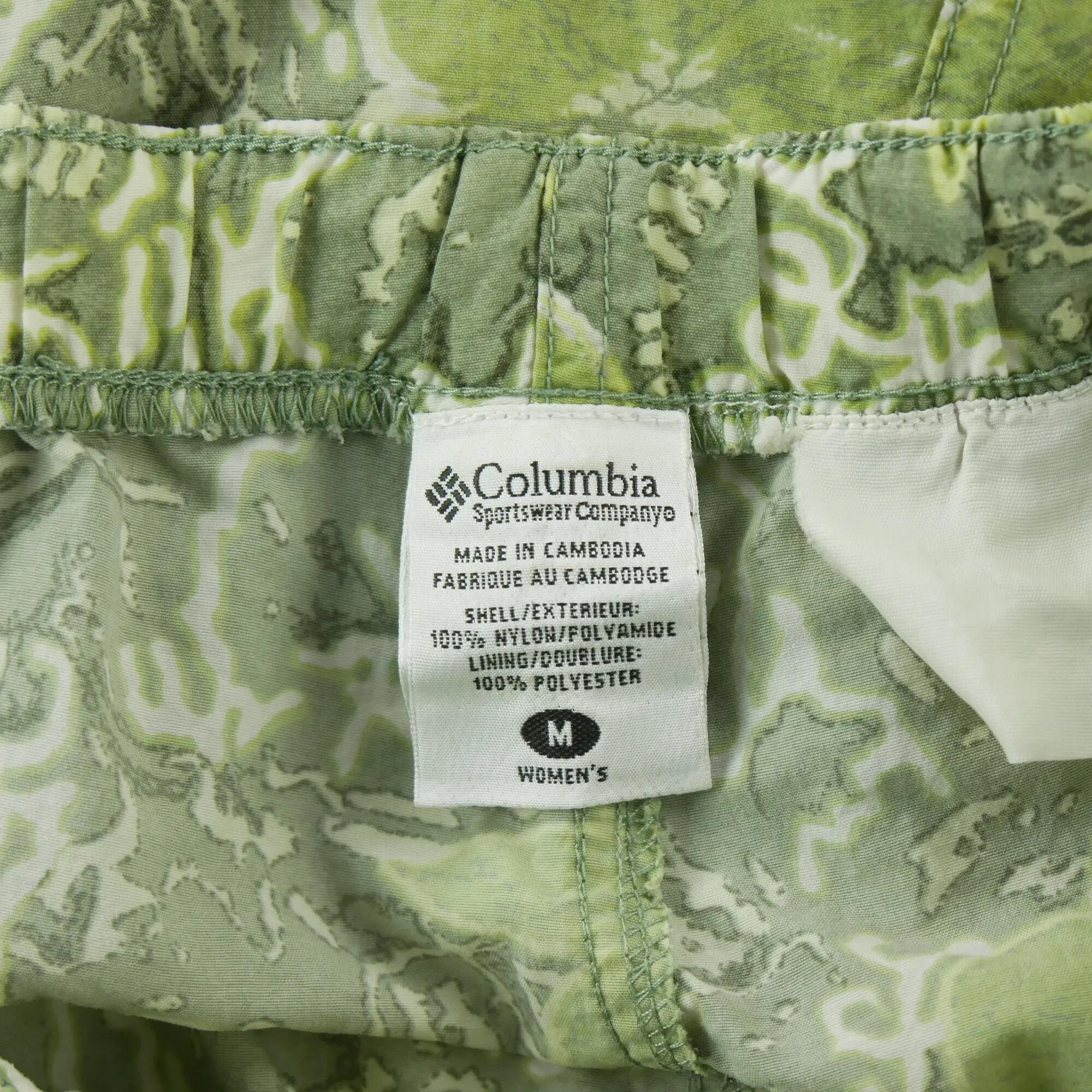 Second life - Columbia damskie spodenki outdoor regular fit kwiatowe - Jak nowy 5/5