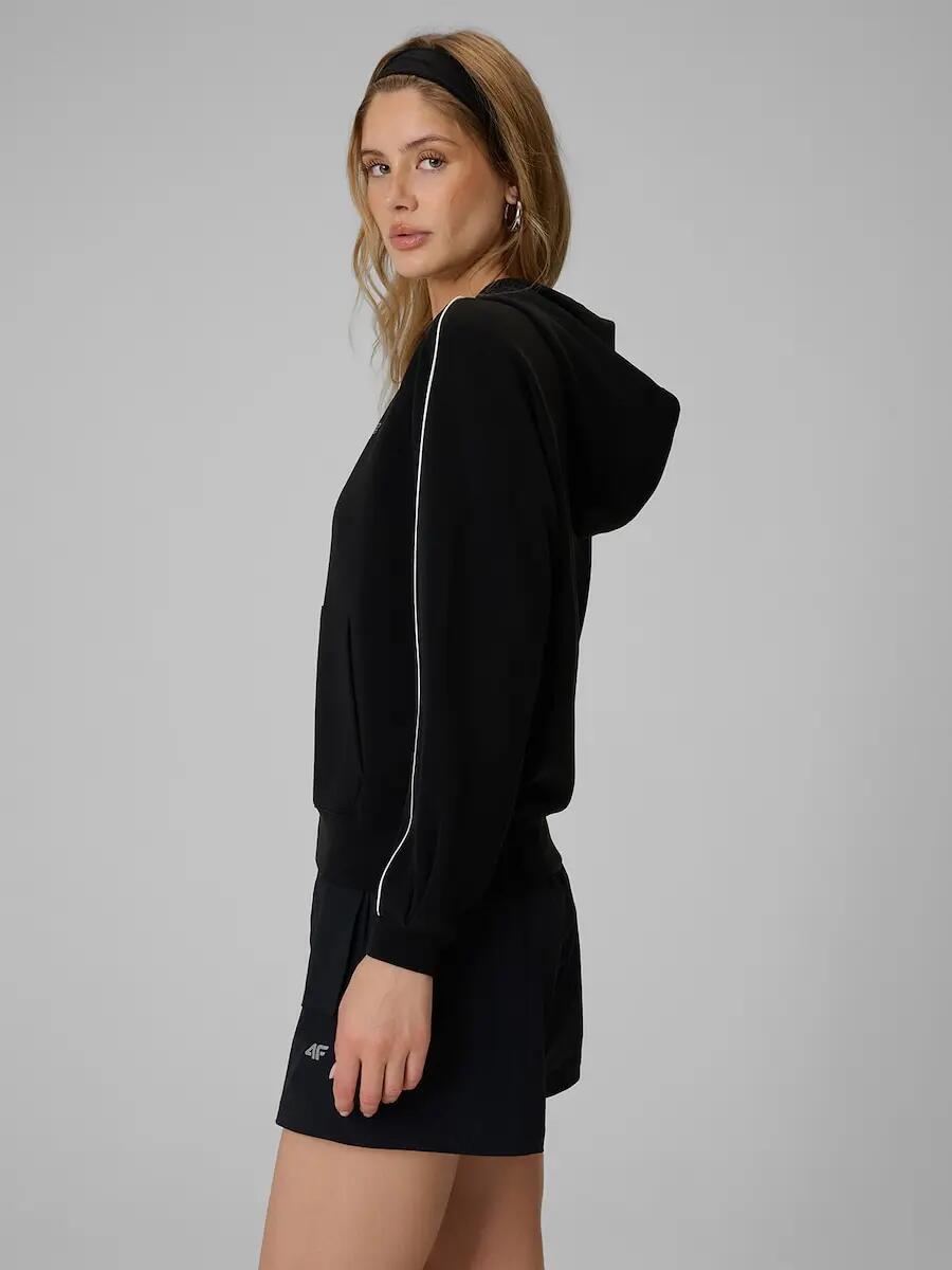 Bluza dresowa regular z kapturem damska 4F 4FRSS26TSWSF2990 4/7
