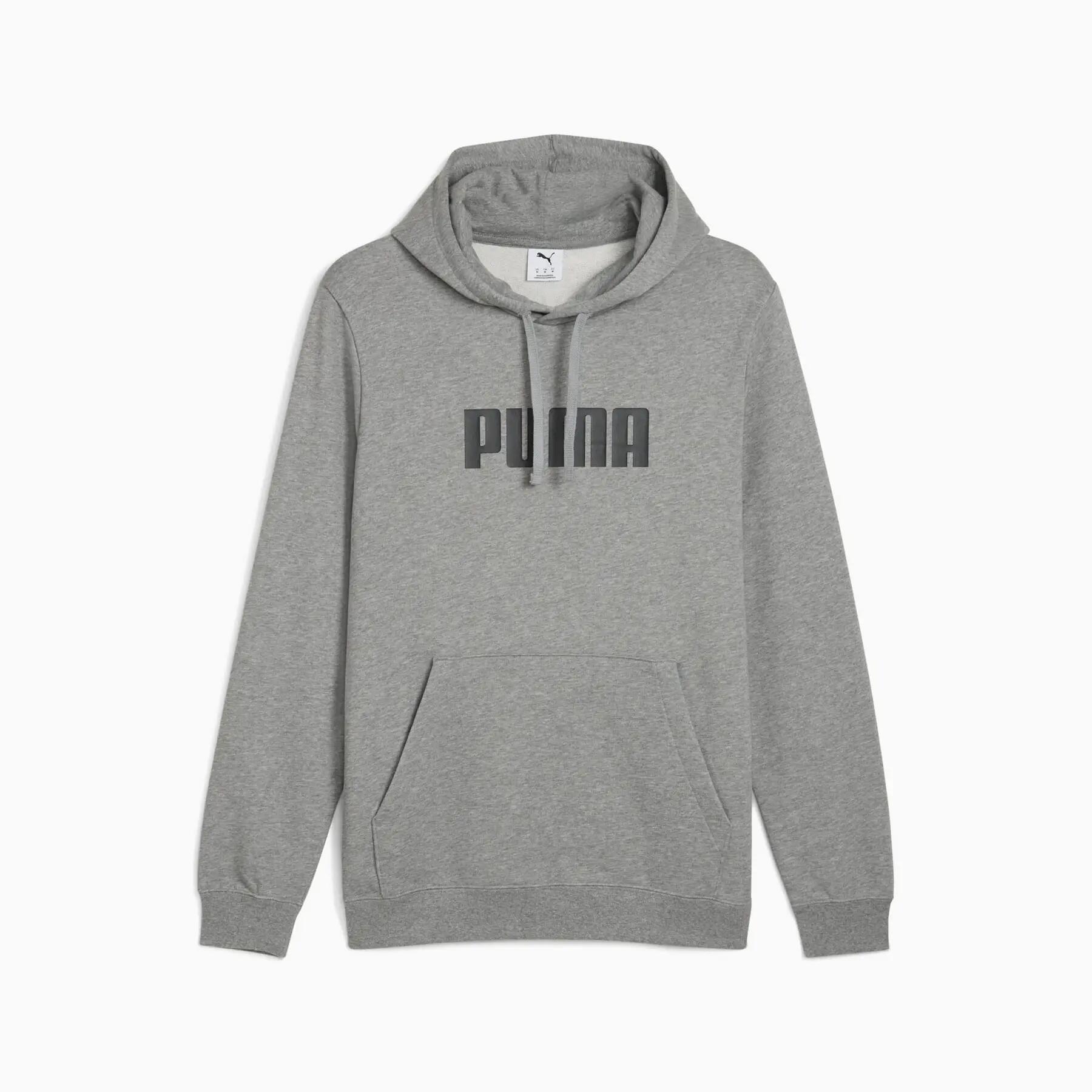 Hanorac sport cu glugă Puma ESS LOGO TR pentru bărbați