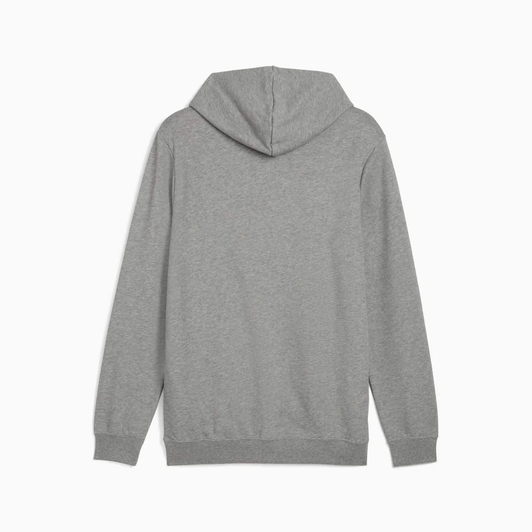 Moletom com capuz masculino Puma ESS LOGO TR cinza tamanho XL 2/2