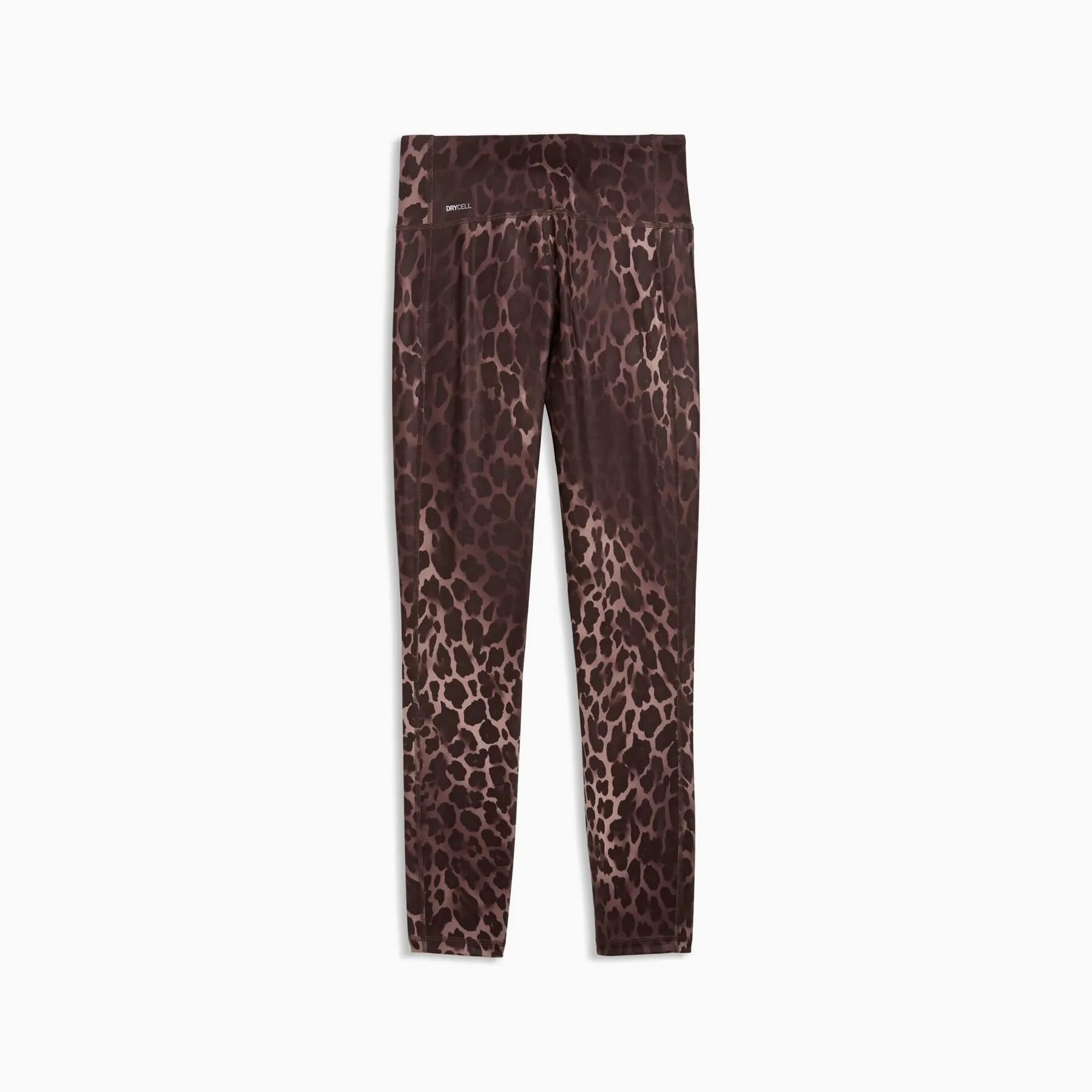 Leggings femininas Puma TAD ESSENTIAL SPOTTED HAZE marrom 52851513 r S 2/5