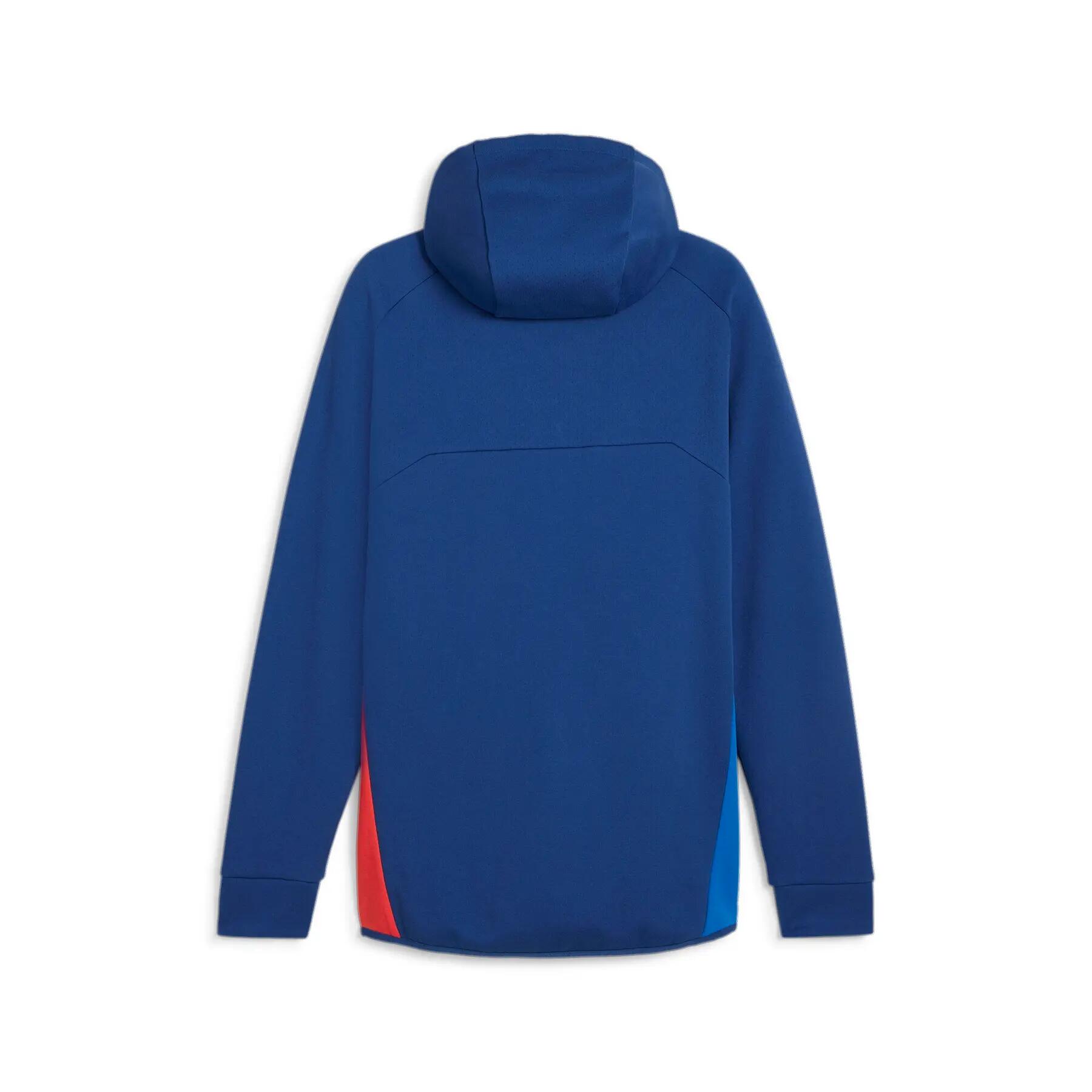 Felpa con cappuccio da uomo Puma BMW MMS, blu, taglia L 2/8