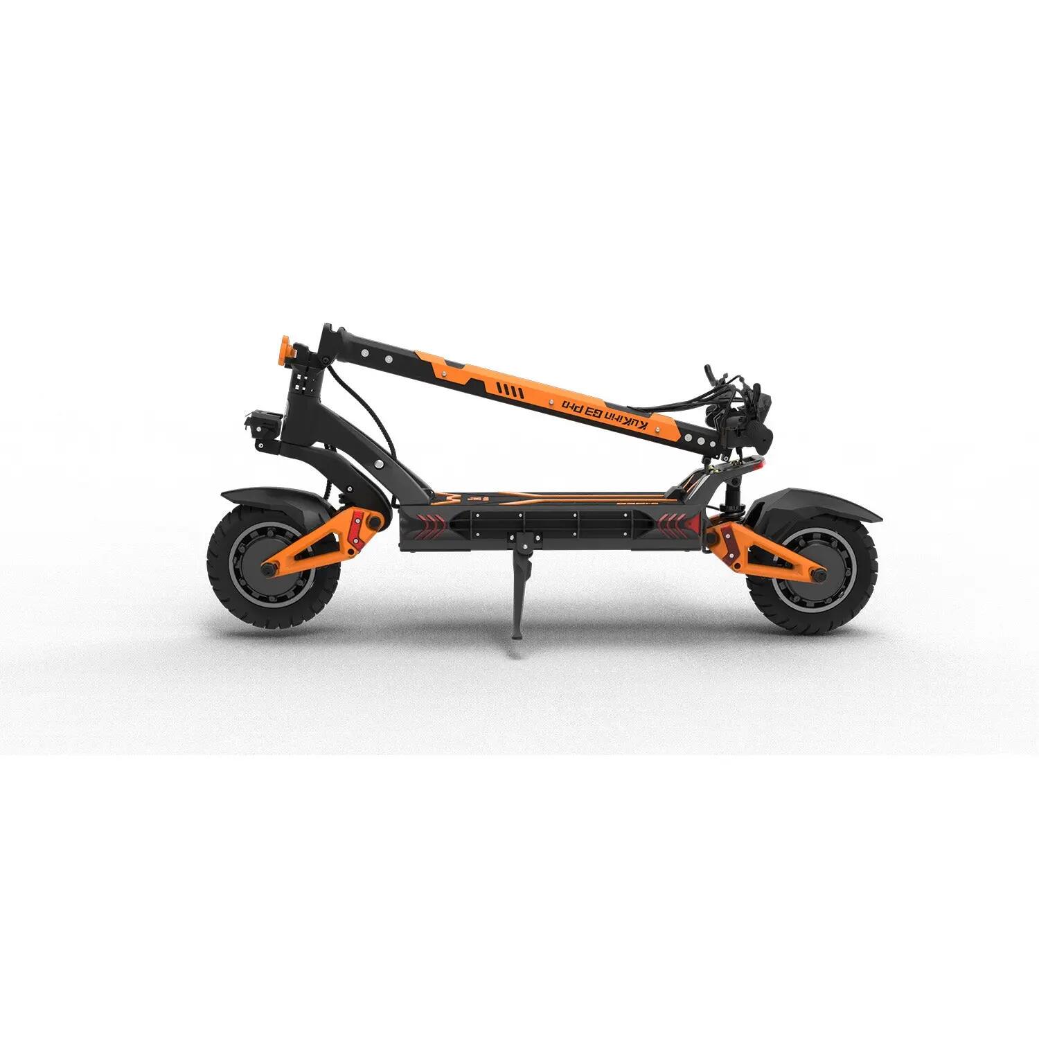 Trotinete elétrica KuKirin G3 Pro 2400W 52V23,4Ah 80km Preto 5/5