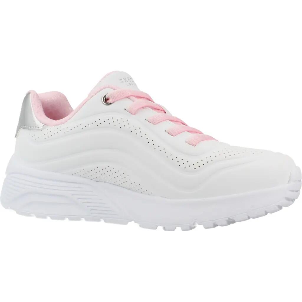 Buty SKECHERS UNO LITE - OMBRE WAVE Biały 5/5