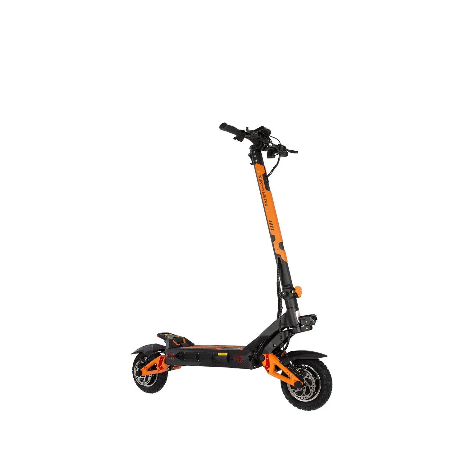 Trotinete elétrica KuKirin G3 Pro 2400W 52V23,4Ah 80km Preto 3/5