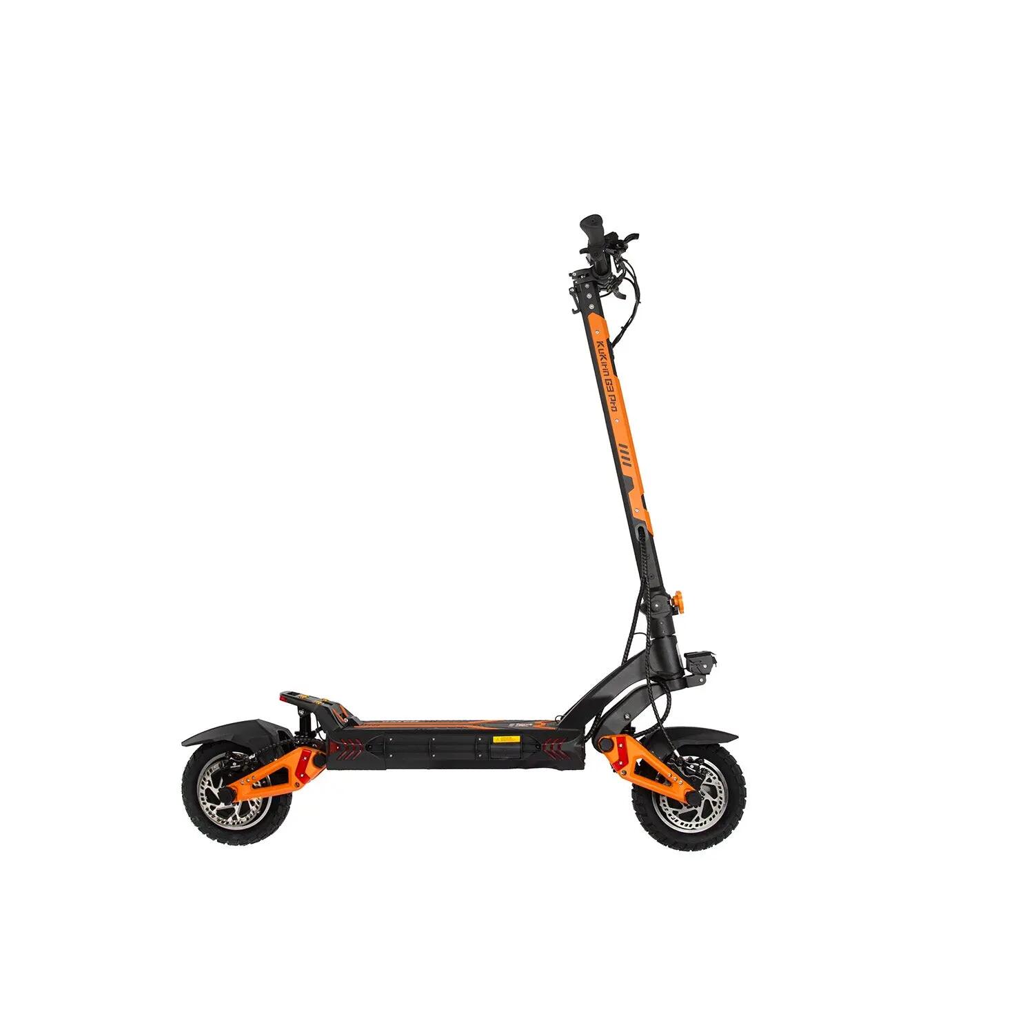 Trotinete elétrica KuKirin G3 Pro 2400W 52V23,4Ah 80km Preto 2/5