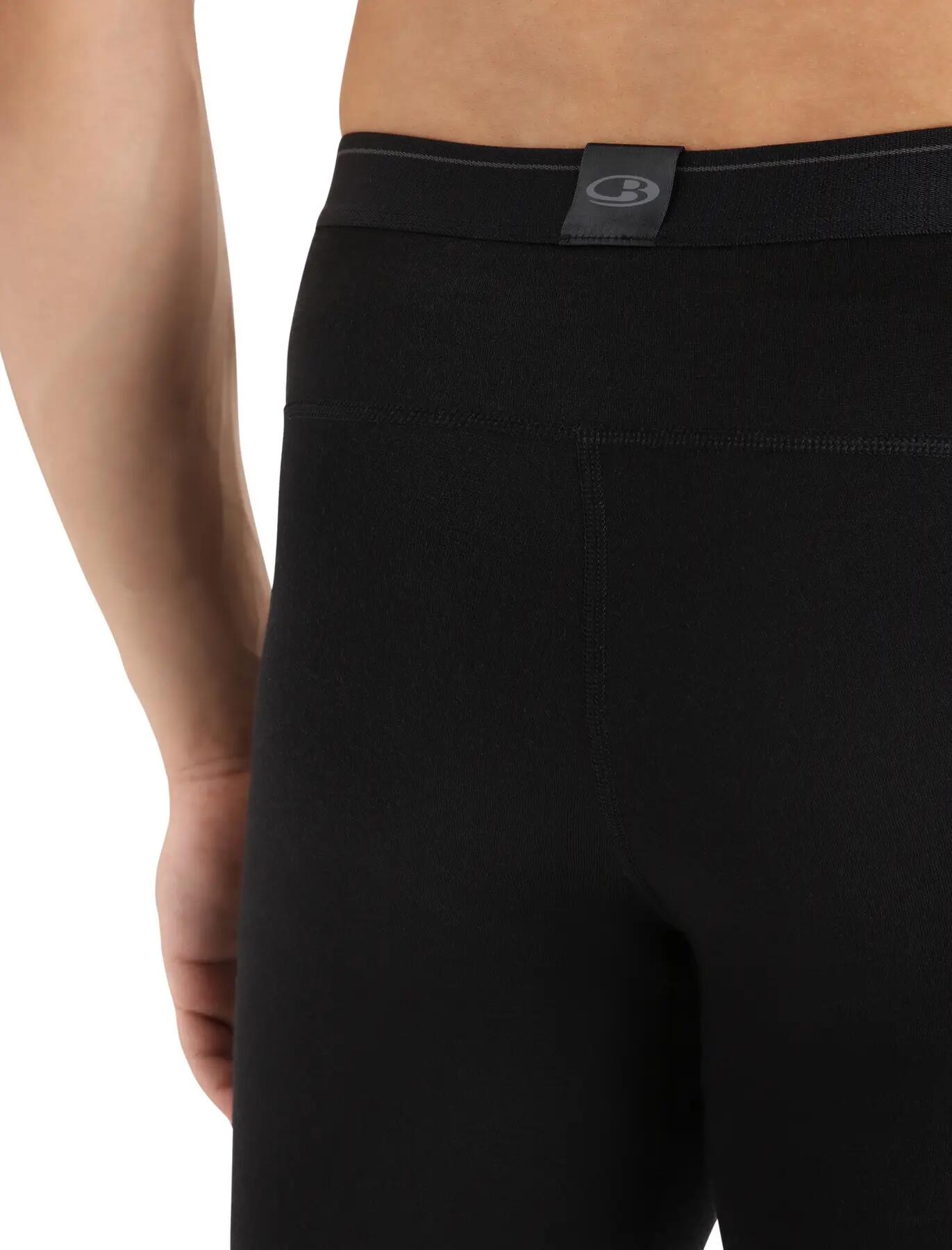 Calça Térmica Masculina Icebreaker 200 OASIS Preta IB104369001 R M 6/7