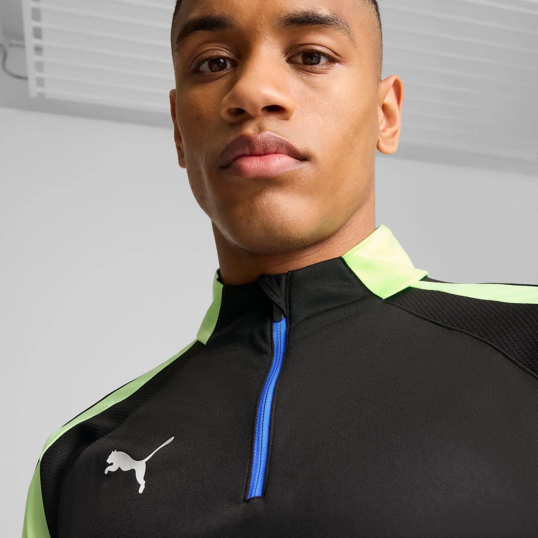 Felpa da uomo Puma INDIVIDUALLIGA 1/4 ZIP nera 65951502 r L 7/7
