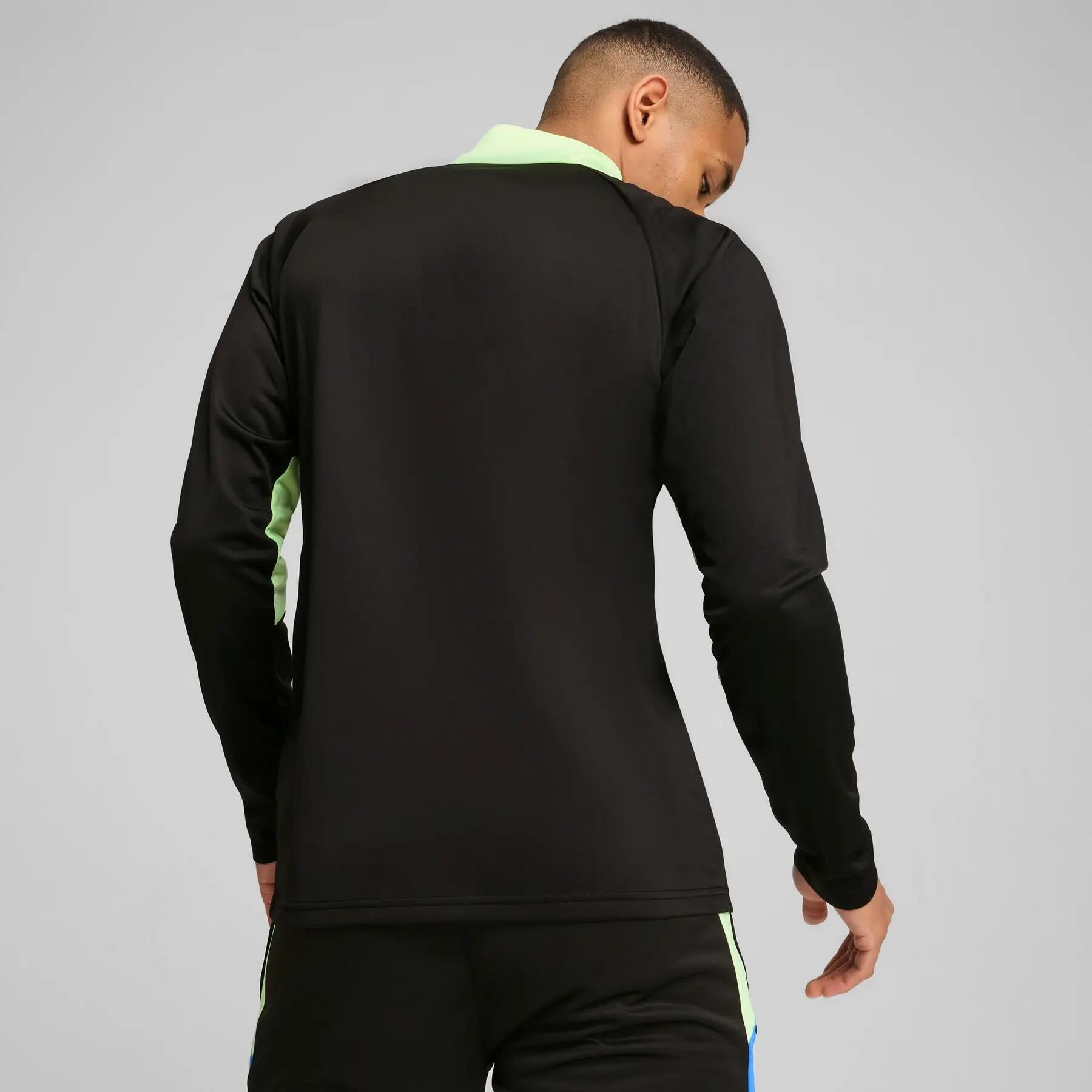 Felpa da uomo Puma INDIVIDUALLIGA 1/4 ZIP nera 65951502 r L 6/7