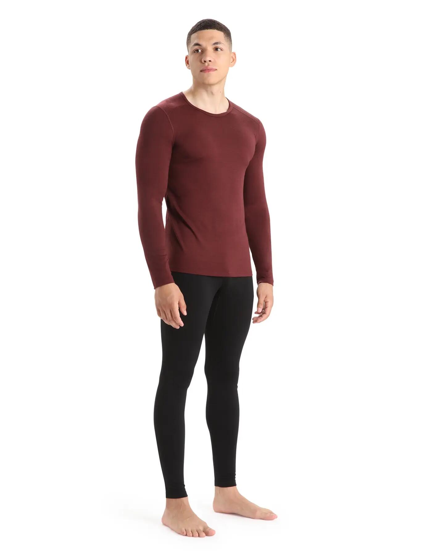 Calça Térmica Masculina Icebreaker 200 OASIS Preta IB104369001 R M 4/7