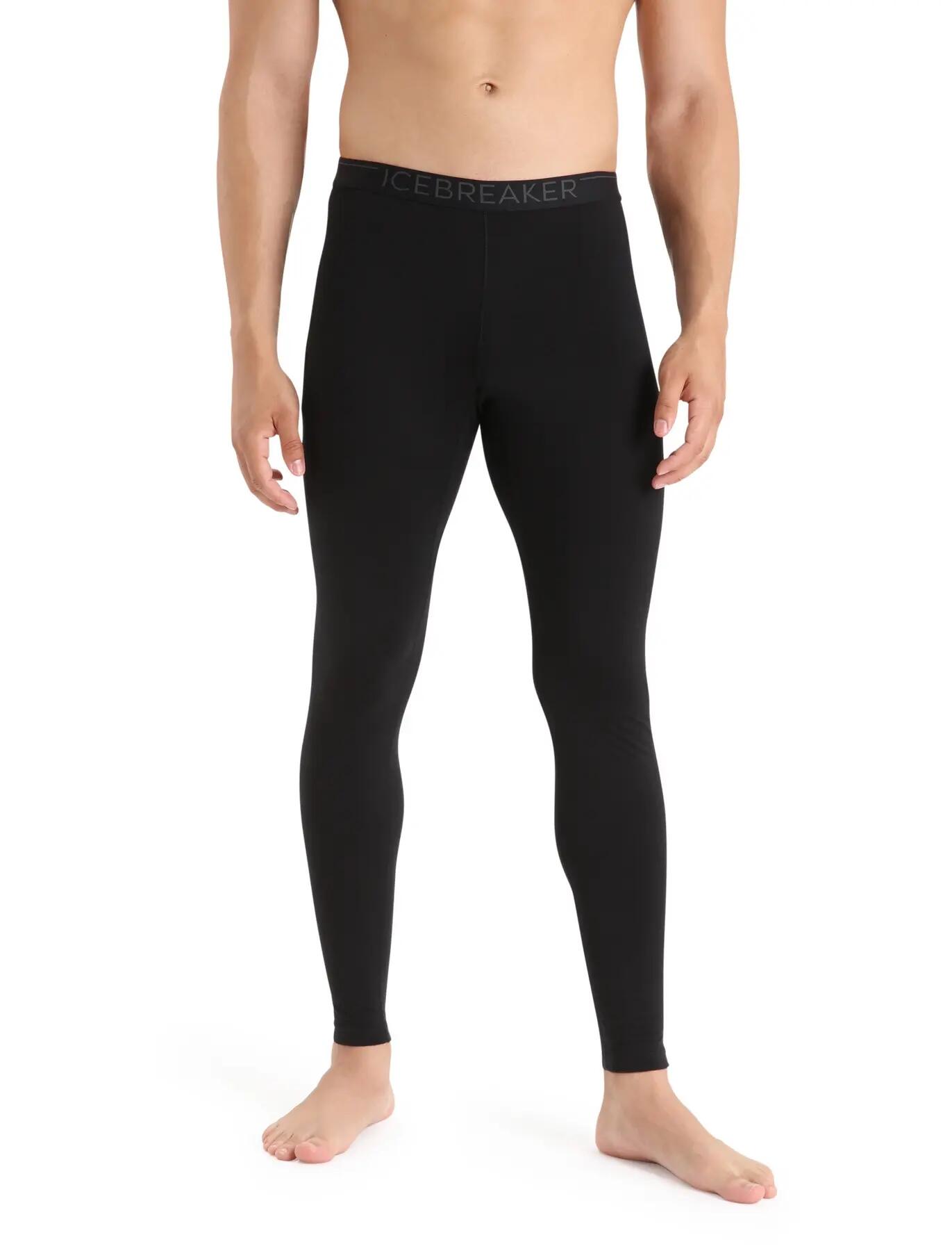 Calça Térmica Masculina Icebreaker 200 OASIS Preta IB104369001 R M 2/7