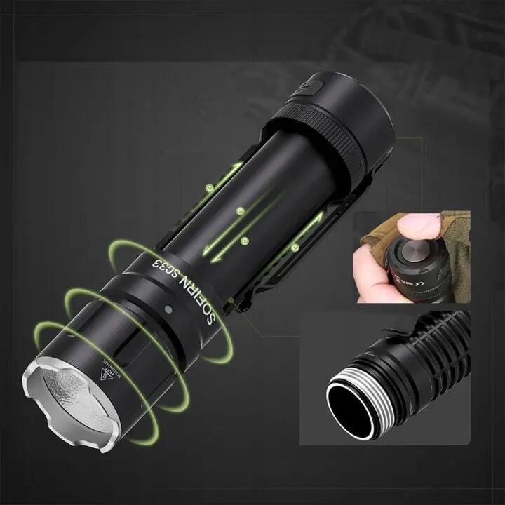 Latarka turystyczna Sofirn SC33 akumulatorowa 5200 lm USB-C 6/7