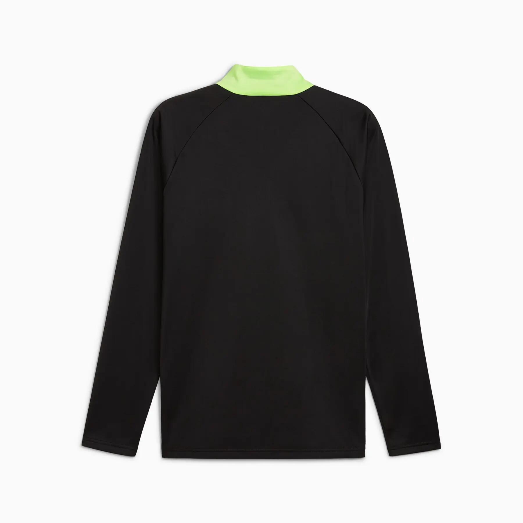 Felpa da uomo Puma INDIVIDUALLIGA 1/4 ZIP nera 65951502 r L 2/7