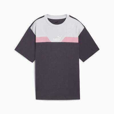 Puma power relaxed dames t-shirt grijs 68164569 maat xs