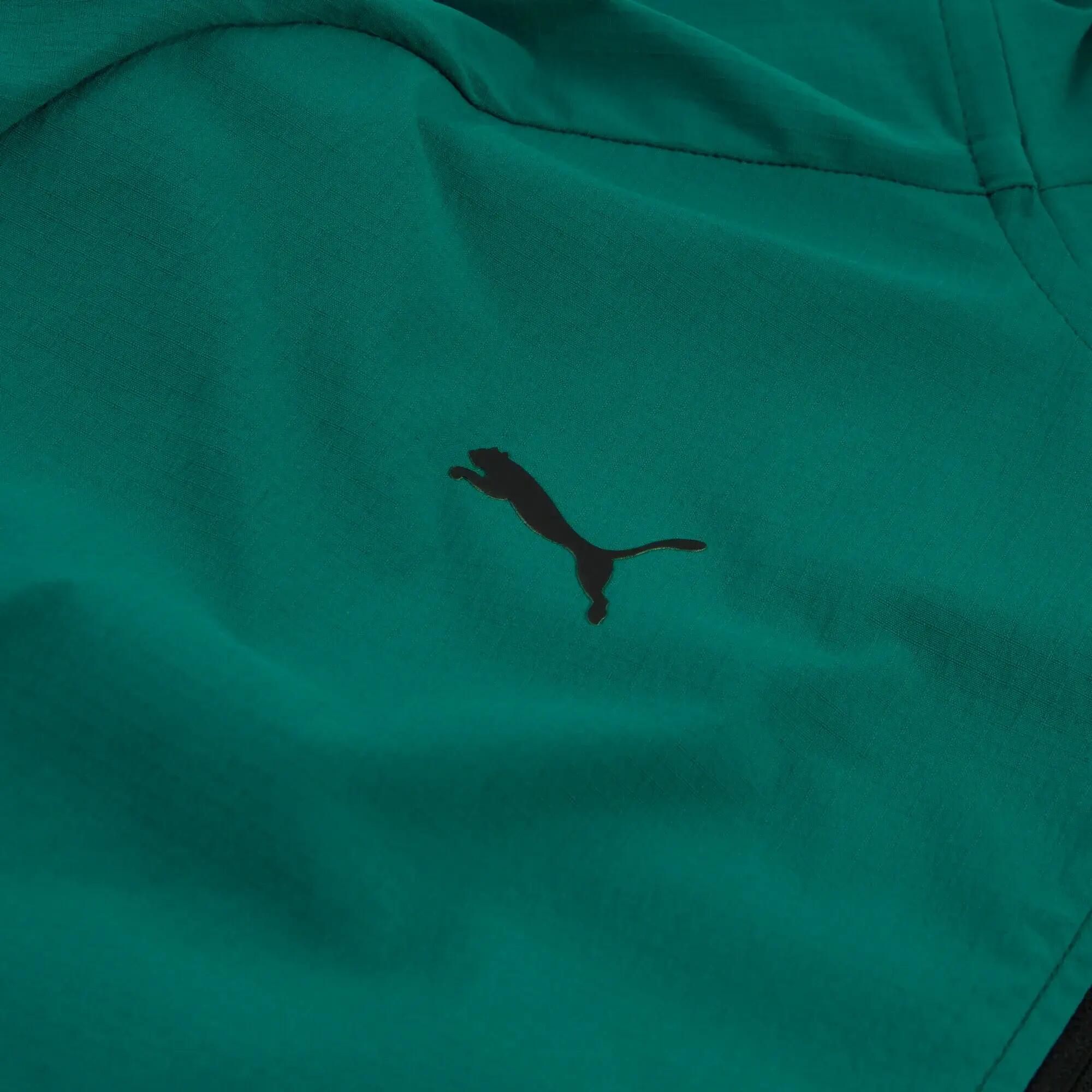 Chaqueta con capucha para hombre Puma AMF1 LIFESTYLE PUMATECH verde 63444404 r S 4/4